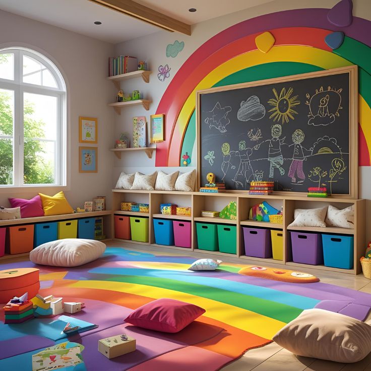 Colorful and Safe Playschool Interiors image 5