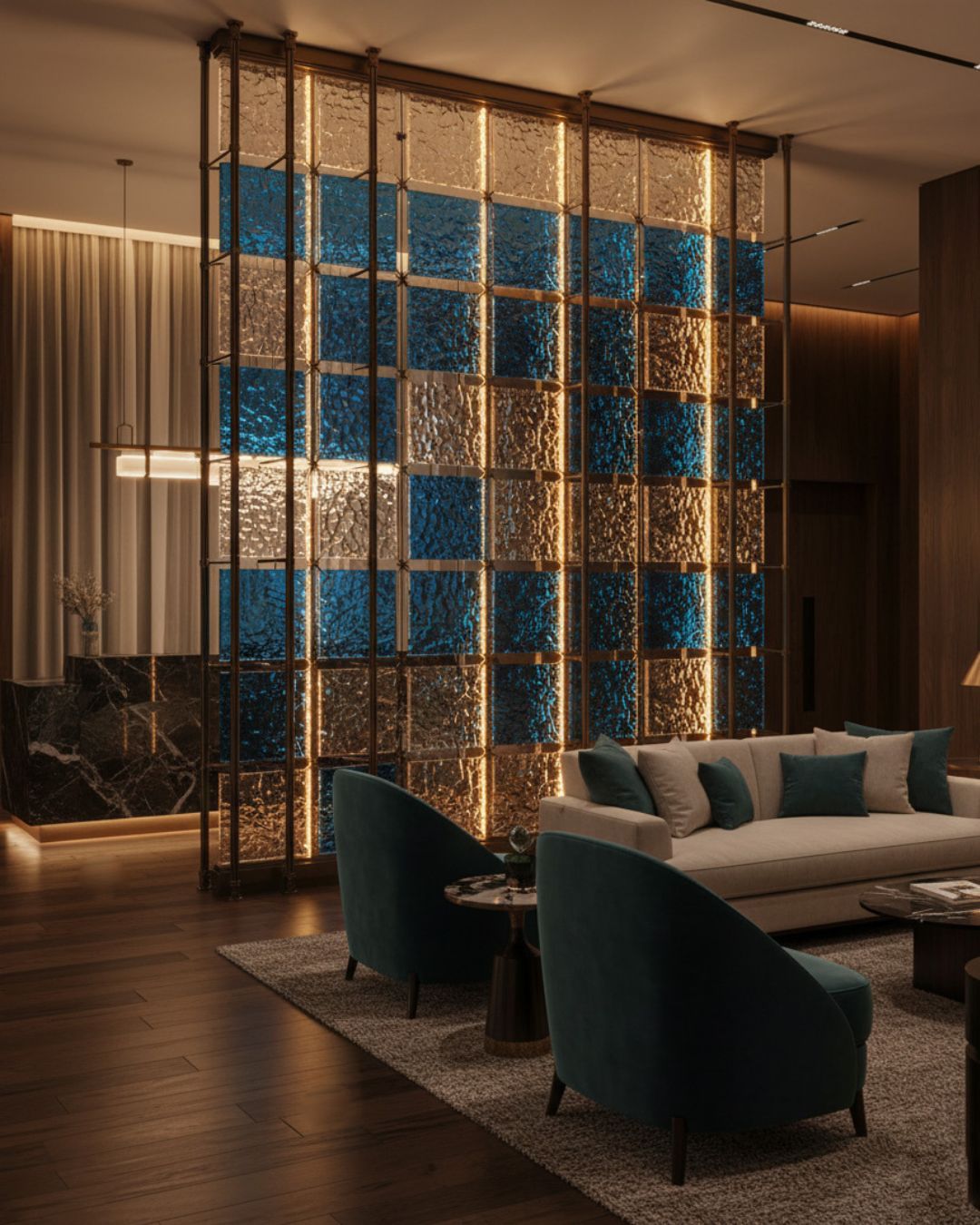 Decorative Glass Partitions for Premium Interiors image 5