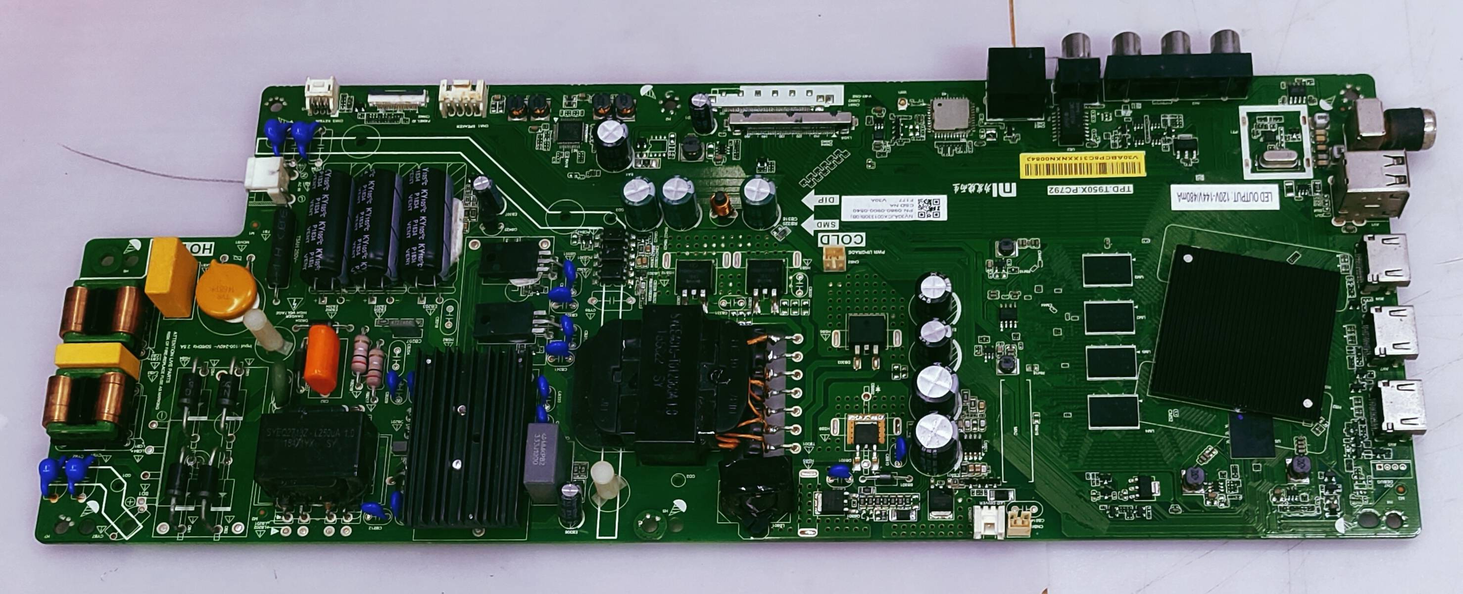 MI FHD LED TV Android Mother Board Model Number L49M5-AN Board Number TPD.T950X.PC792 image 6