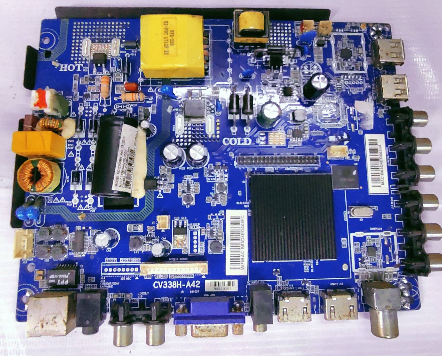 UNIVERSAL LED CV338H-A42 Mother Board #wb 36 image 3