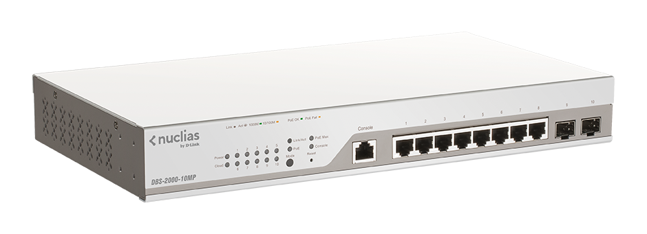 D-Link Network Switch (DBS-2000-10MP) 8 Port Managed Multi-Gig image 3