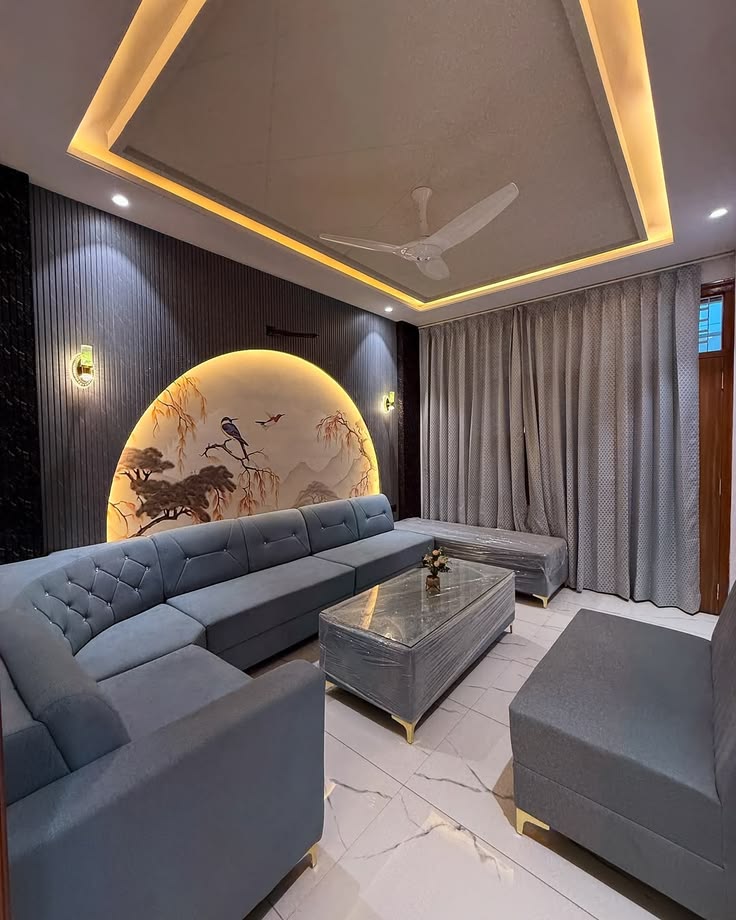 Smart Living Room Interior Design Chennai Solutions image 5