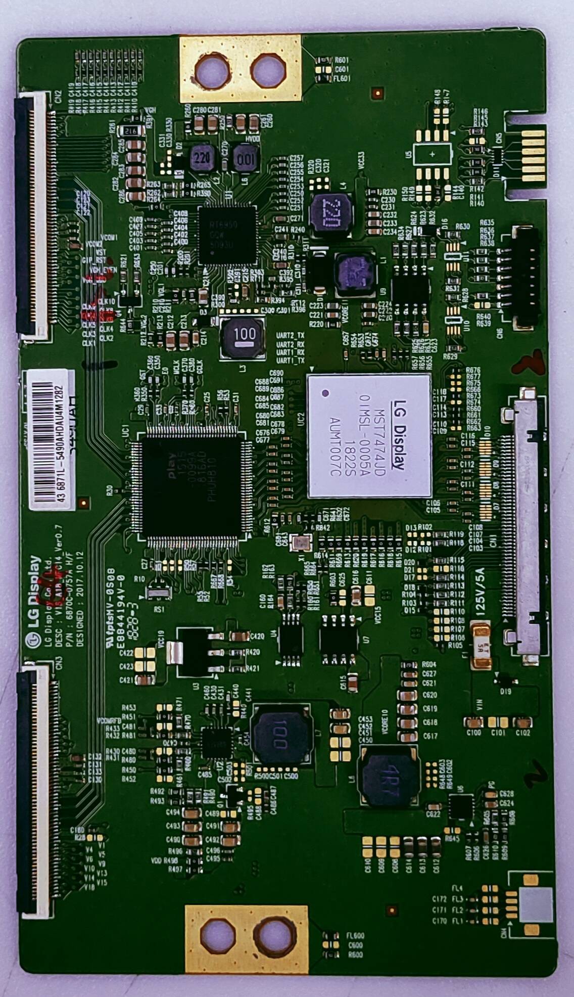PANASONIC V18_A18_MFC14_Ver0.7 TCON P/N 6870C-07057A H/F image 5