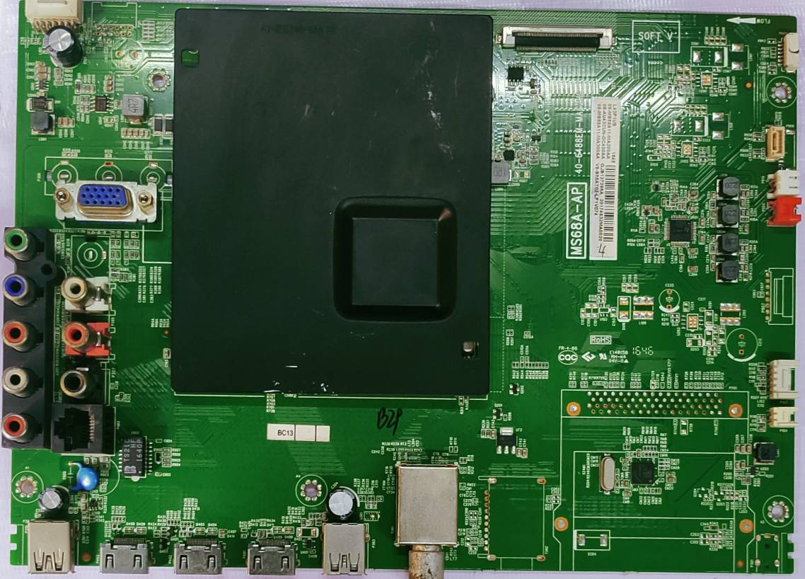 TCL 4K 43P1US MOTHER BOARD #WB39 image 4