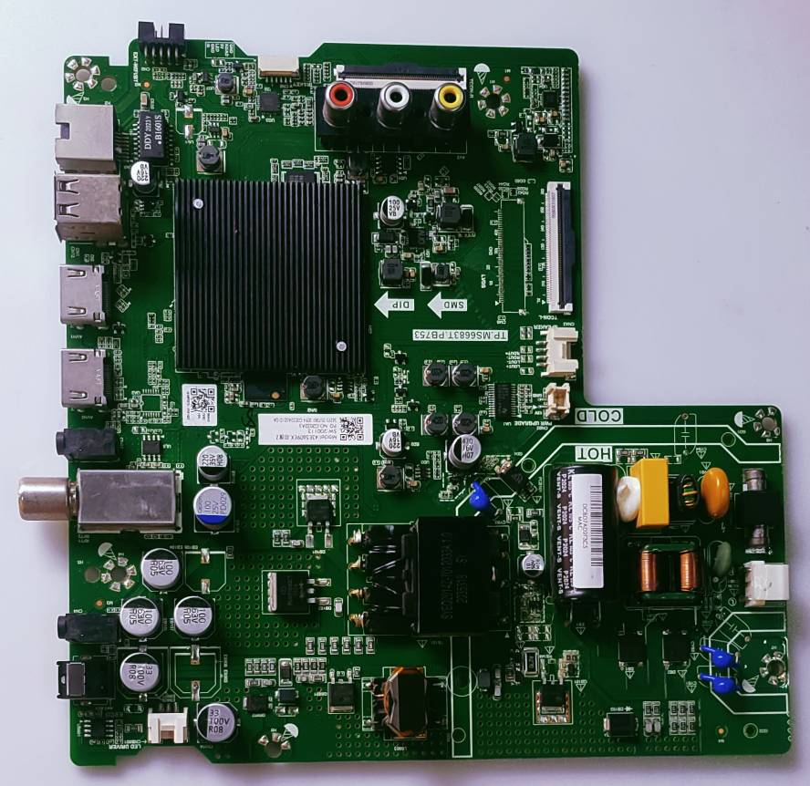 VU 43GA LED TV FHD MOTHER BOARD image 3