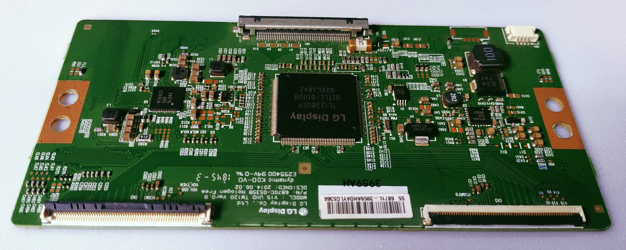 MI L50M5-5XIN LED TV 4K TCON  V15 UHD TM120  Ver 0.9 P/N 6870C-05358  image 3