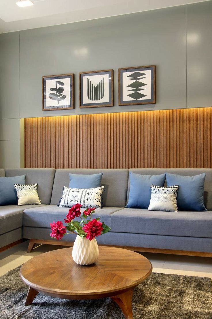 Vox Living Room Accent Wall Designs in Chennai image 3