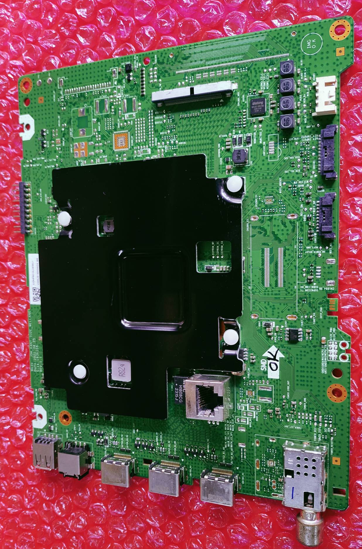 SAMSUNG 4K UA43AU7600KXXL, UA50AU7600KXXL, UA55AU7600KXXL, ANDROID MAIN BOARD, ANDROID MOTHER BOARD, ANDROID COMBO BOARD, #WB13 image 5