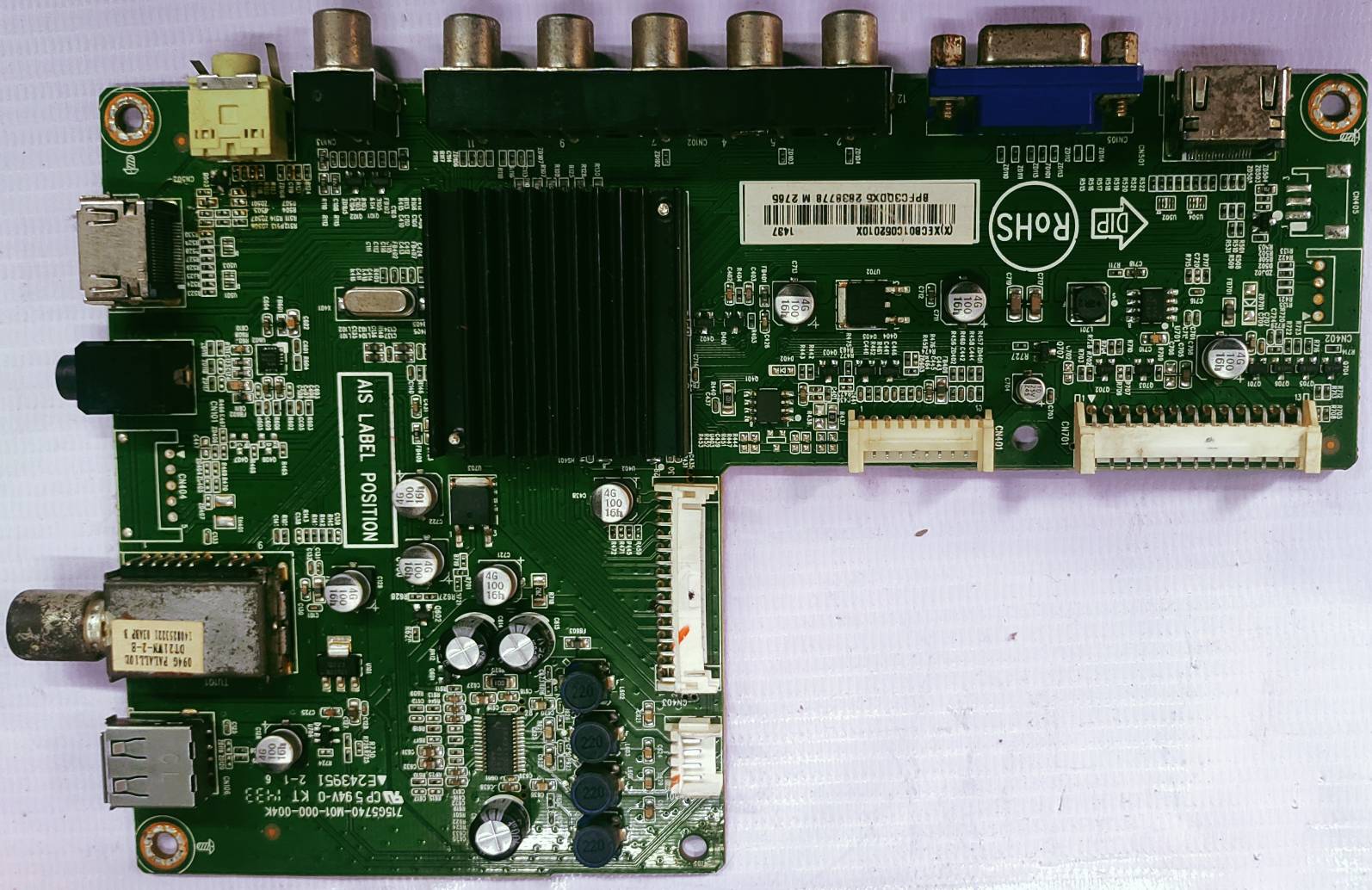HAIER Smart Led LE32V600 Mother Board #wb39  image 3