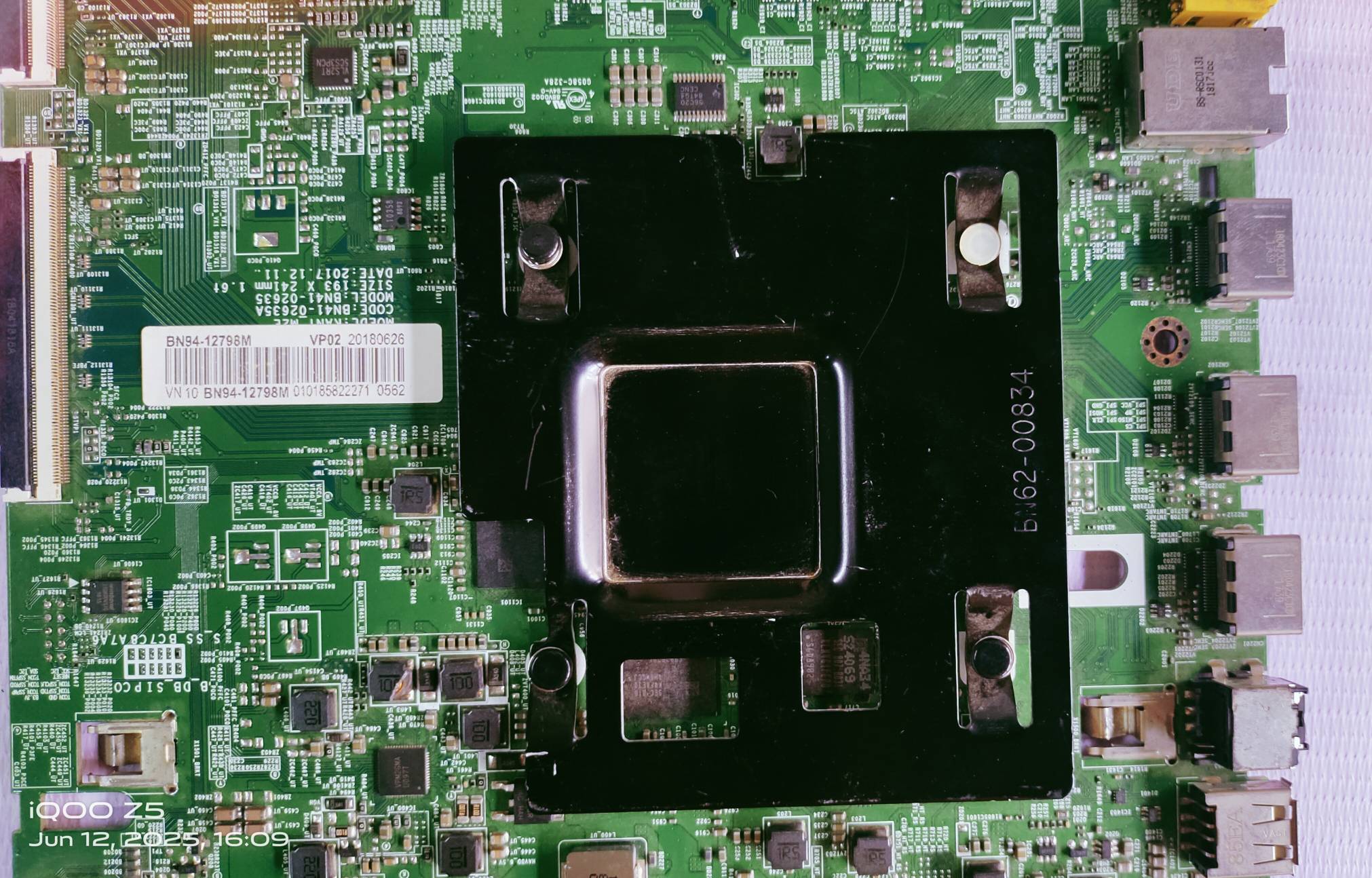 Samsung 4k BN94-12798M Android Mother Board, #Wb18 image 4