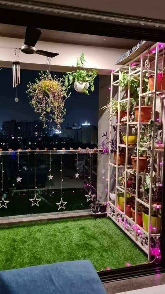 Modern Minimalistic Balcony Garden Designs in Chennai image 3