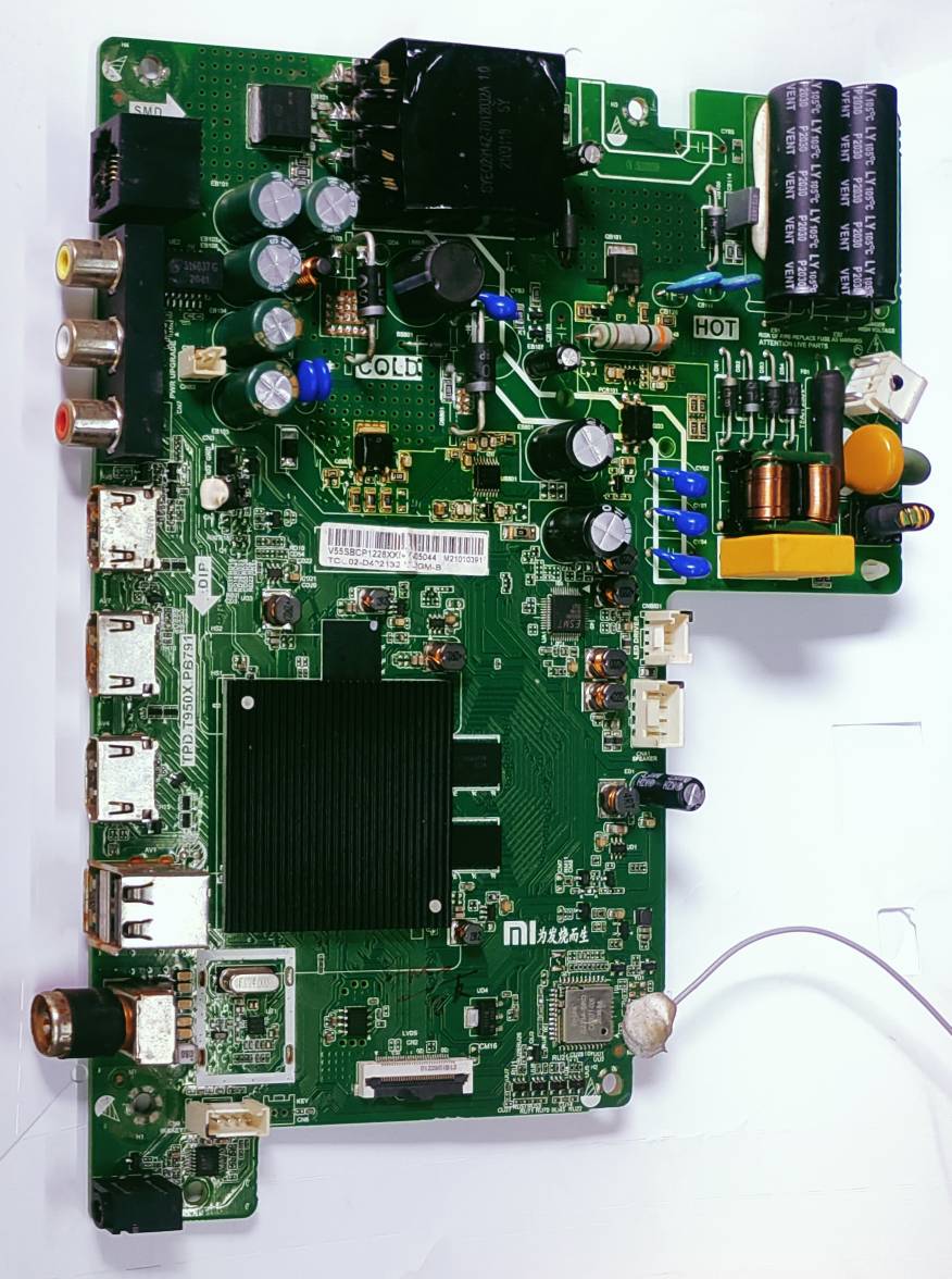 MI LED TV Andirod L32M5-AL Mother Board, MI LED TV Andirod L32M5-AL Main Board, MI LED TV Andirod L32M5-AL Main PCB Board,  image 4