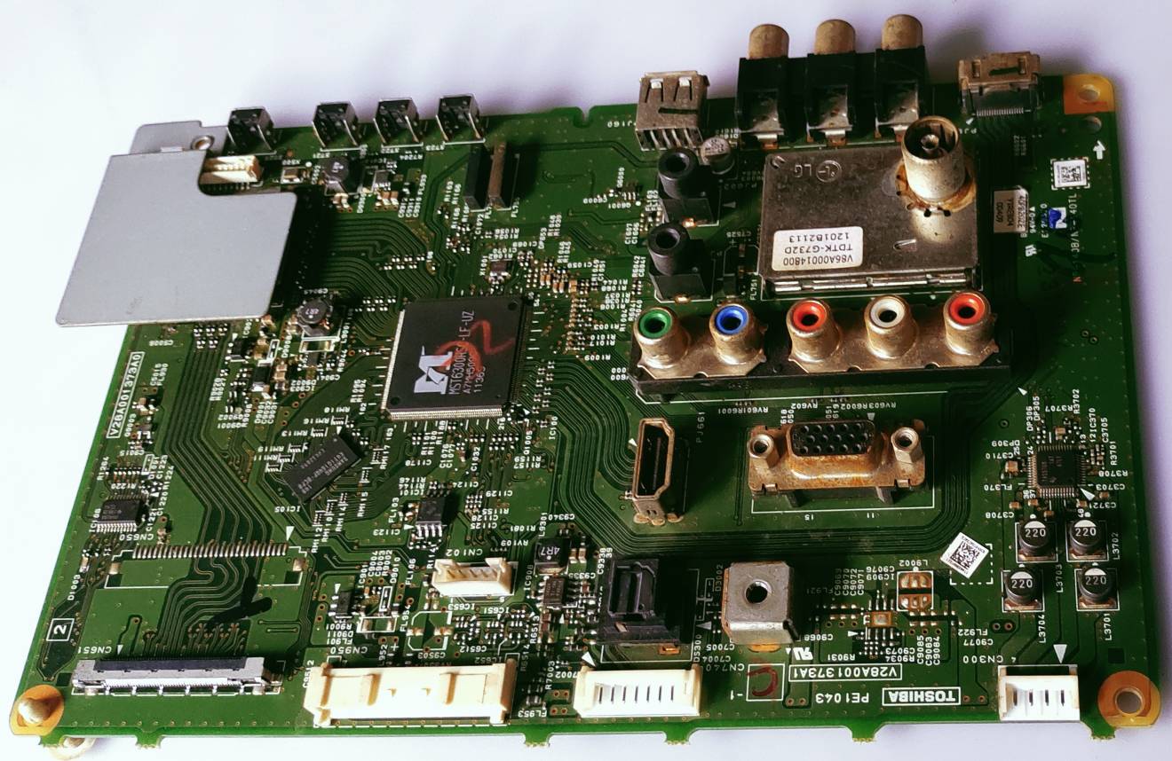 TOSHIBA Android Led Tv 40PB20ZE Mother Board, TOSHIBA Android Led Tv 40PB20ZE Main Board, TOSHIBA Android Led Tv 40PB20ZE Main PCB Board,  image 2