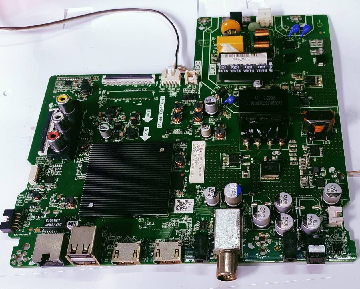VU ANDROID LED TV 43UA Mother Board, VU ANDROID LED TV 43UA Main Board, VU ANDROID LED TV 43UA Main PCB Board,  image 7