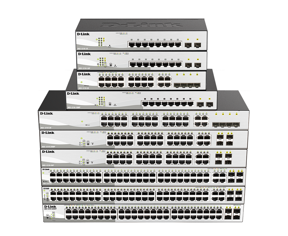 D-Link Network Switch (DGS-1210-10MP) 8 Port Managed with Multi-Gig PoE image 4