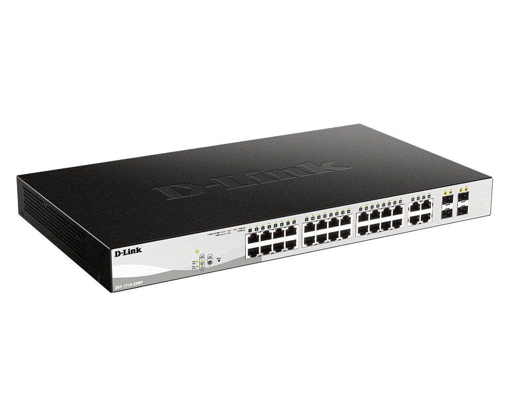 D-Link Network Switch (DGS-1210-28MP) 24 Port Managed with Multi-Gig PoE image 3