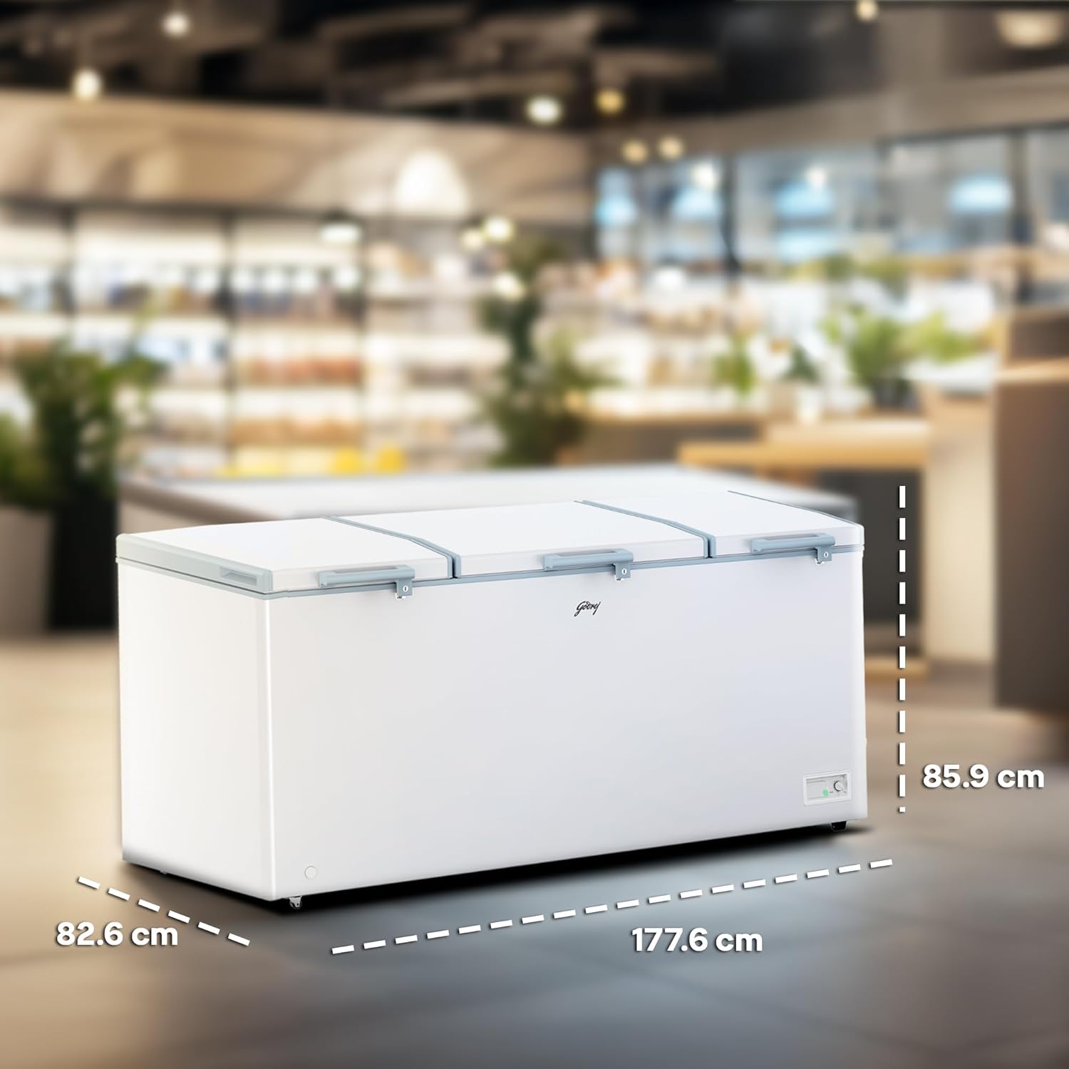 Godrej Deep Freezer Hard Top 630D 3HCGP image 2