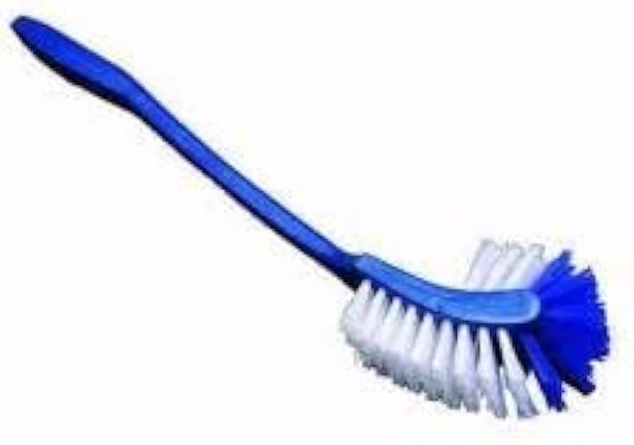 Double Hockey Toilet Brush for Deep Hygiene & Daily Cleaning image 2