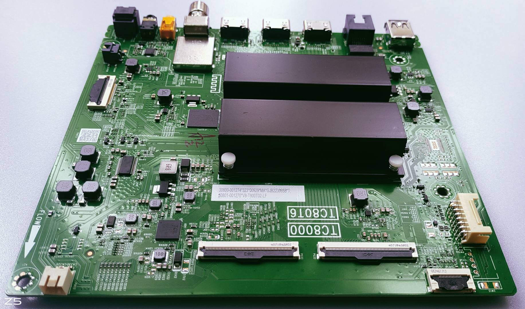 TCL 4K QLED 55C69B New Mother Board Detail TC8000-TC80T6 / 40-TC80T6-MAA2HG 11602-501084 image 7