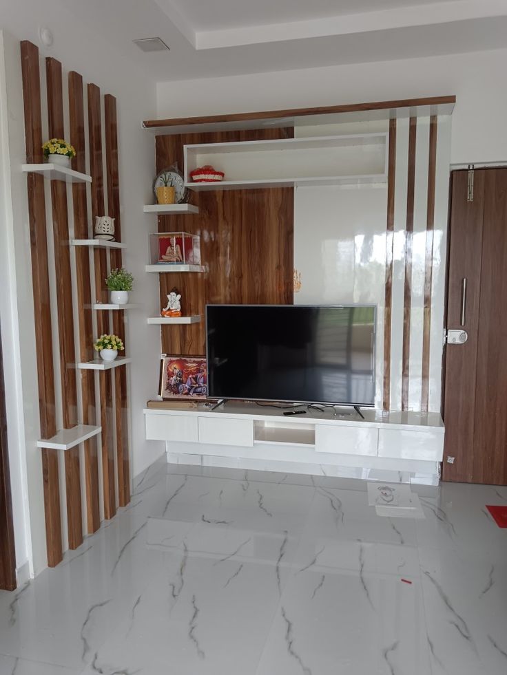 TV Unit Wall Panelling Contractors in Chennai image 3
