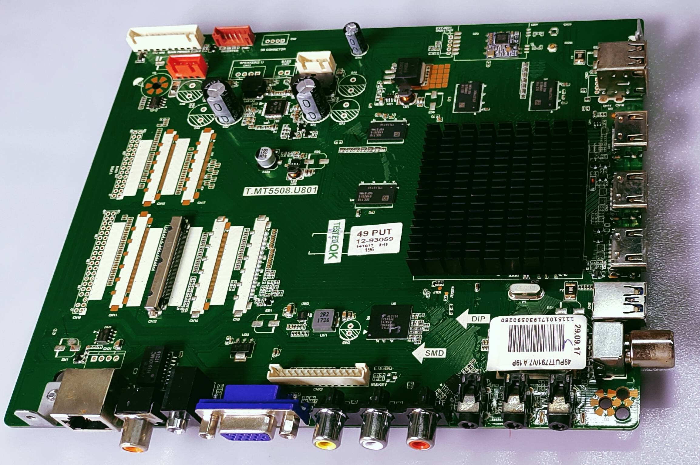 PHILIPS 4K Android LED TV 49PFL Mother Board, PHILIPS 4K Android LED TV 49PFL Main Board, PHILIPS 4K Android LED TV 49PFL Main PCB Board,  image 2