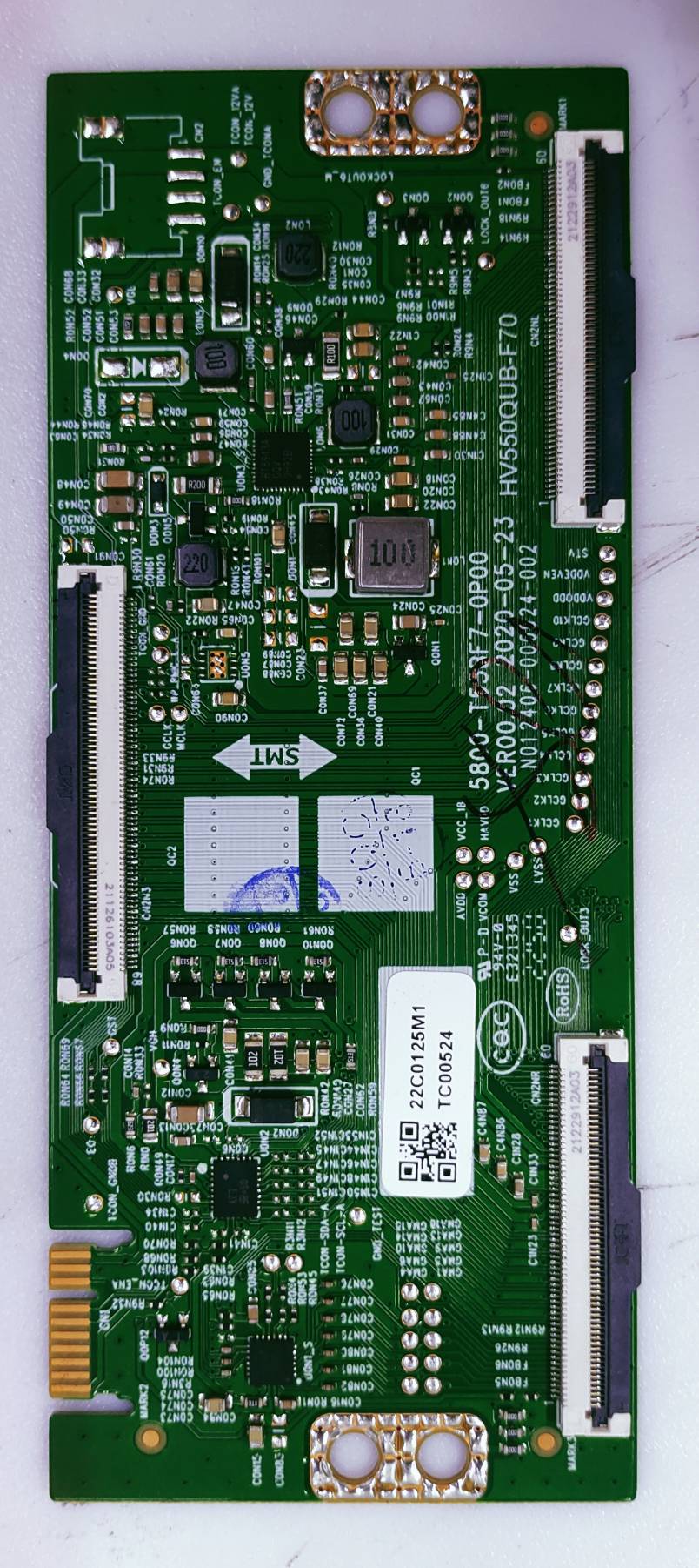 BOE 55" 4k LED TV TCON PART NUMBER HV550QUB-F70 image 5
