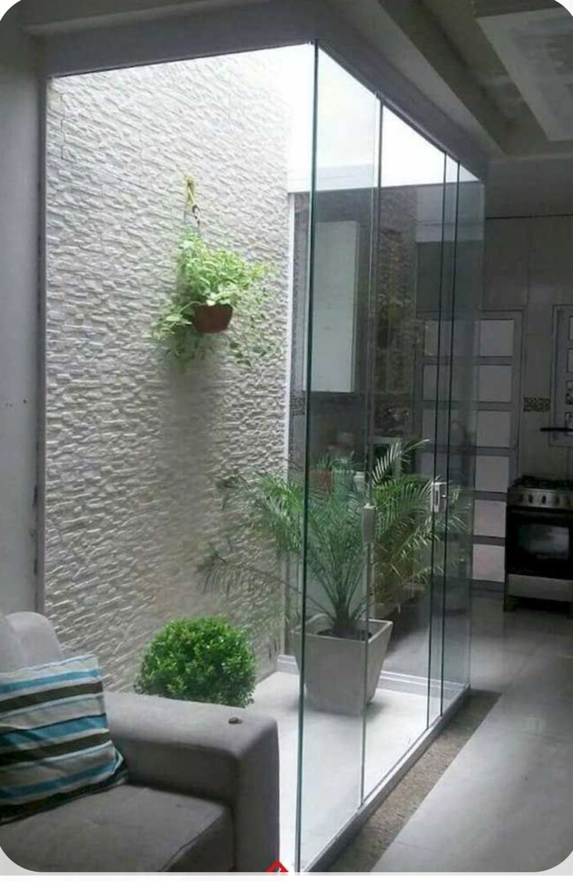 Trendy Glass Partitions for Living Rooms & Offices image 2