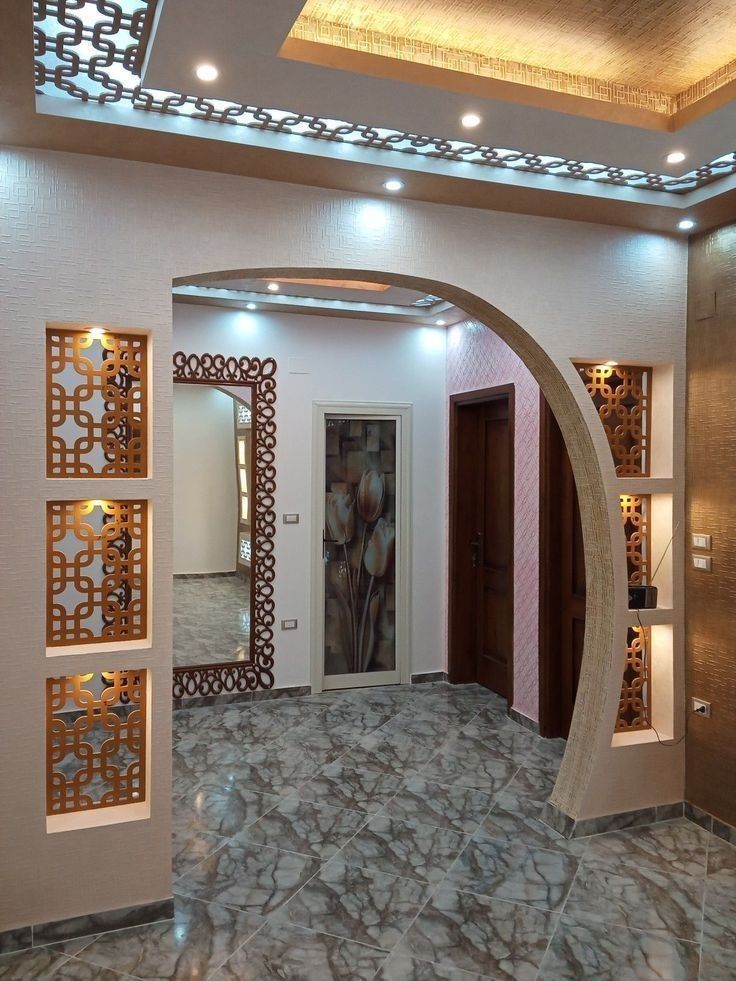 Stylish Gypsum Partition Designs for Interior Spaces image 5