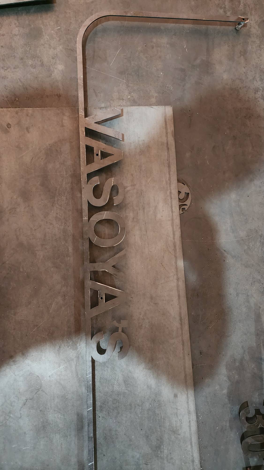 NAME PLATE IN MILD STEEL(Lokhand) image 4