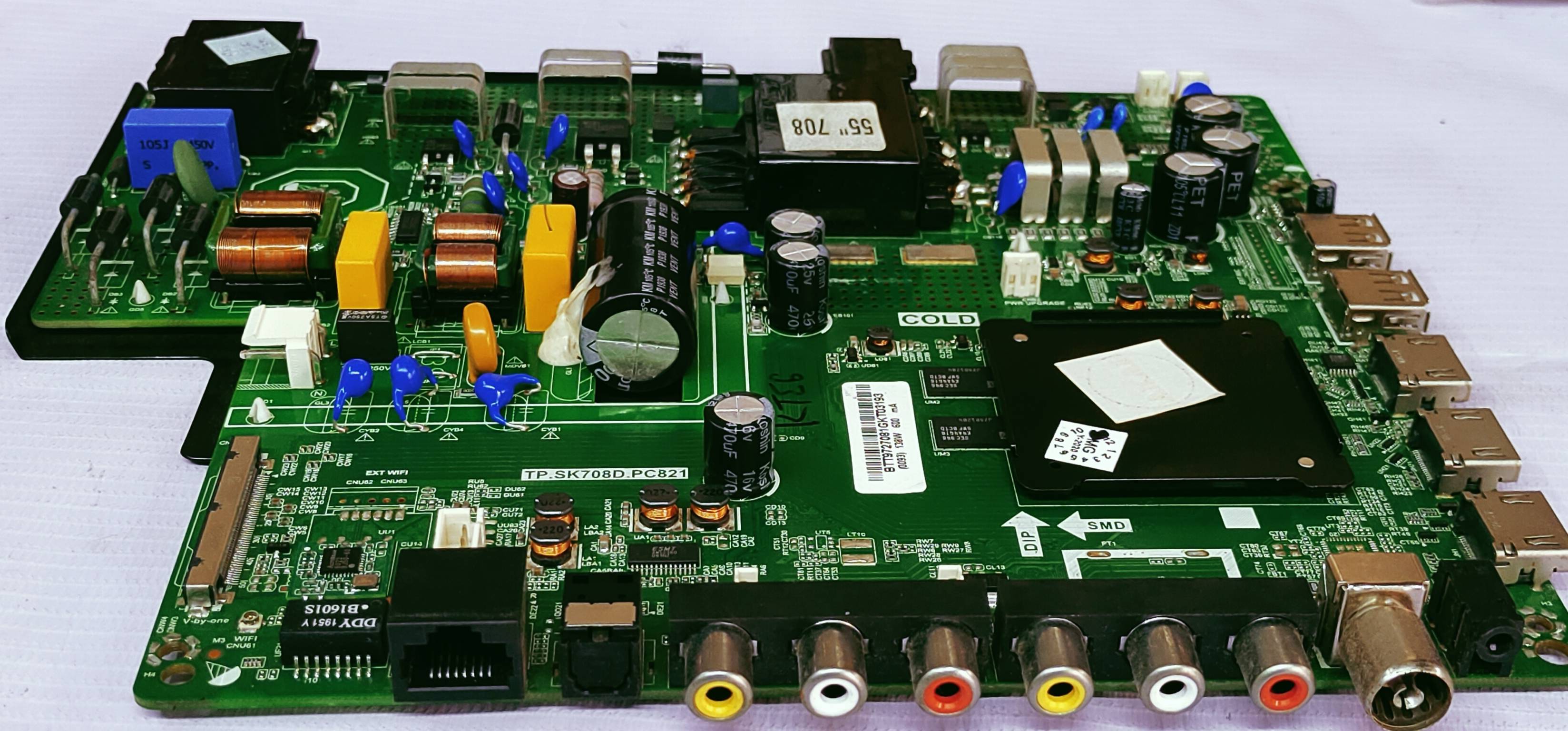AKAI AKLT55U-D559M Android Main Board, Mother Board, #wb22 image 3