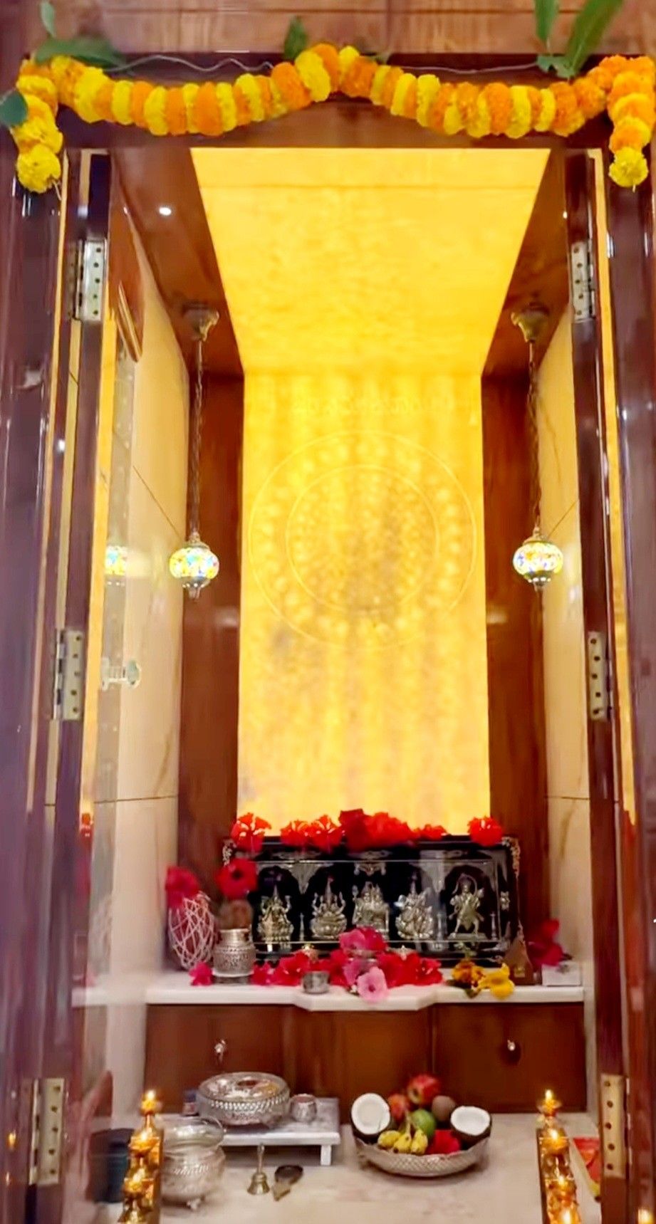 Designer Pooja Room Chennai Homes image 3