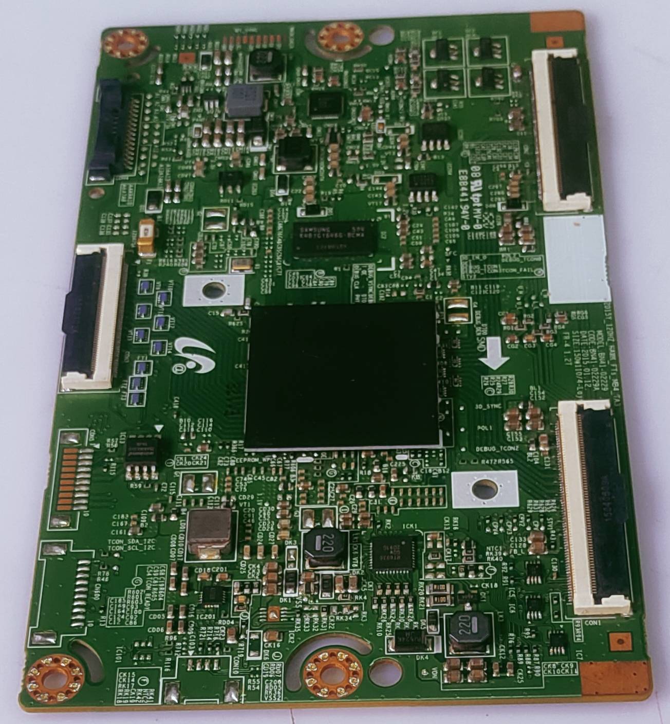 SAMSUNG UA32BJ6300AK LED TV TCON PART NUMBER E88441 94V-0  image 3
