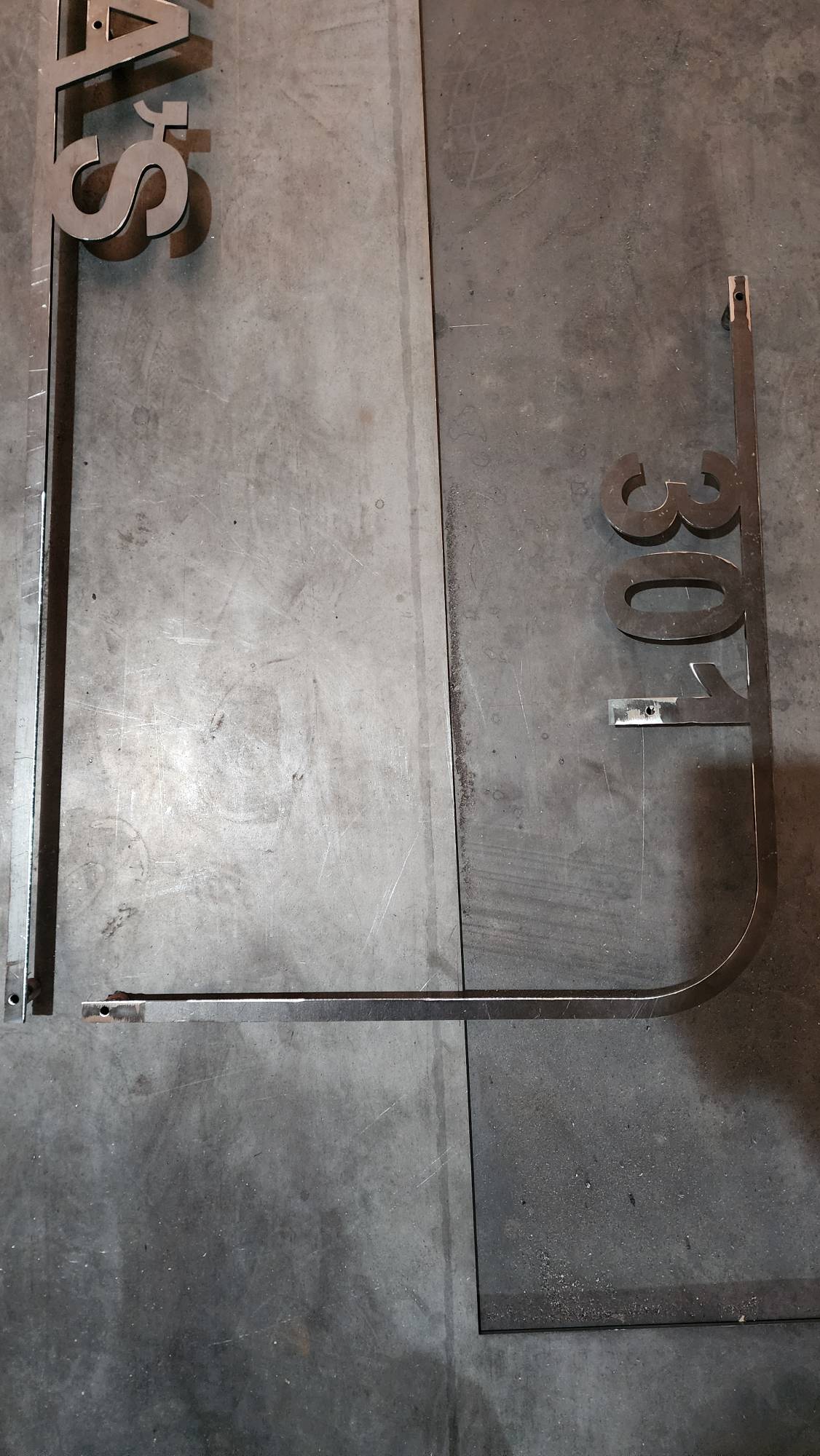 NAME PLATE IN MILD STEEL(Lokhand) image 3