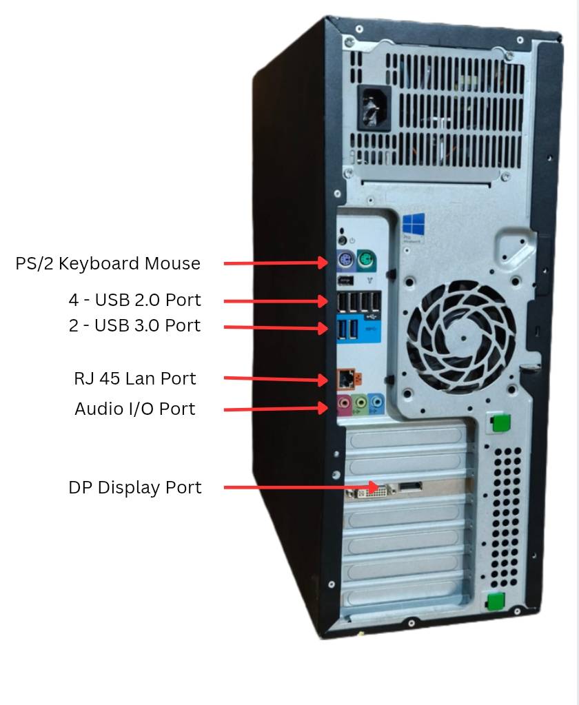 HP Z420 Tower Workstation | Intel Xeon E5-1650 3.2GHz | 32GB DDR3 ECC RAM | 256GB SSD | 2GB GT730 DDR5 Graphics | Liquid Cooled CPU | AutoCAD, Designing, Video Editing, 1 Year Warranty (Renewed) image 2