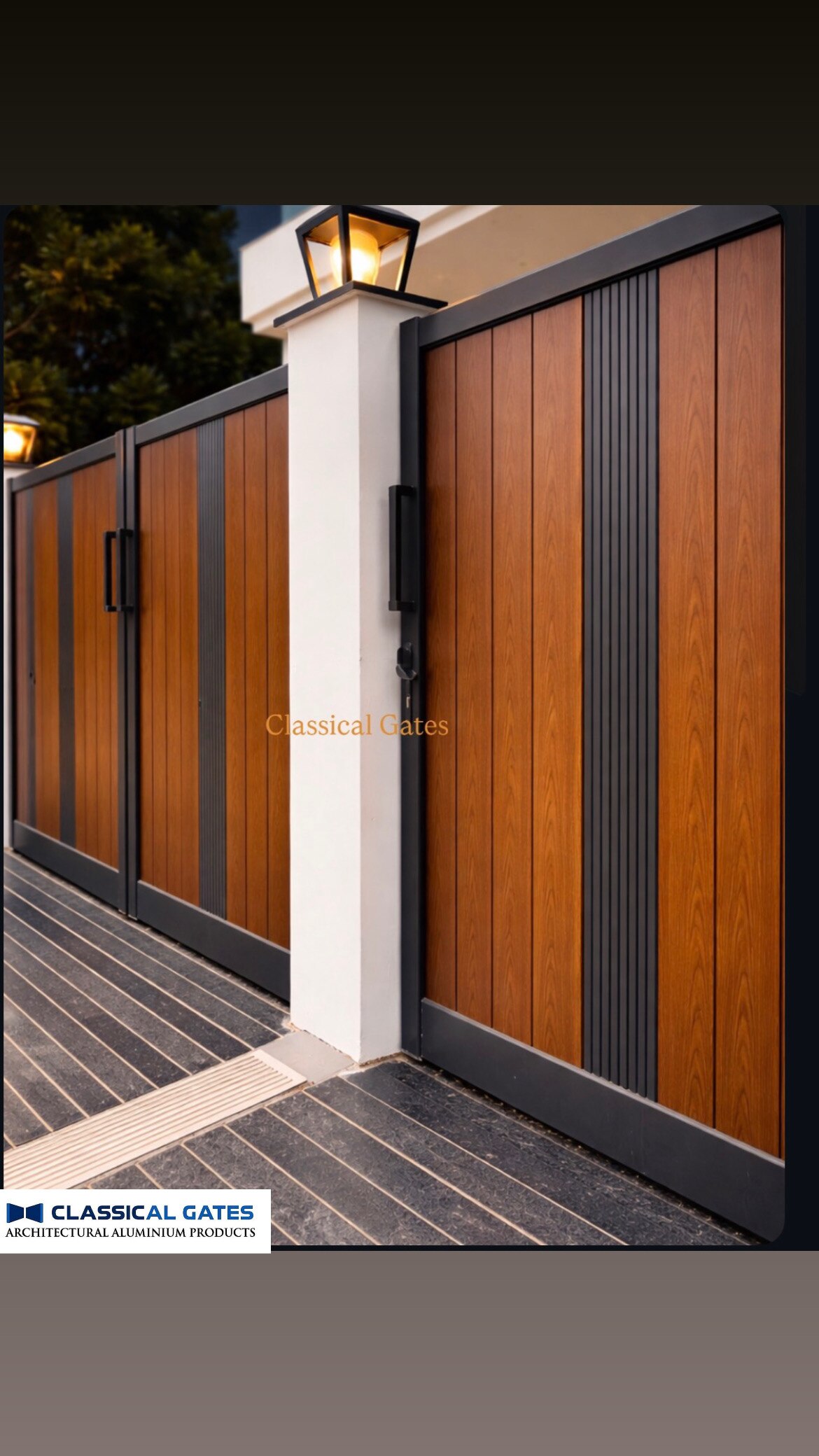 ALUMINIUM BI - FOLDING GATES image 2