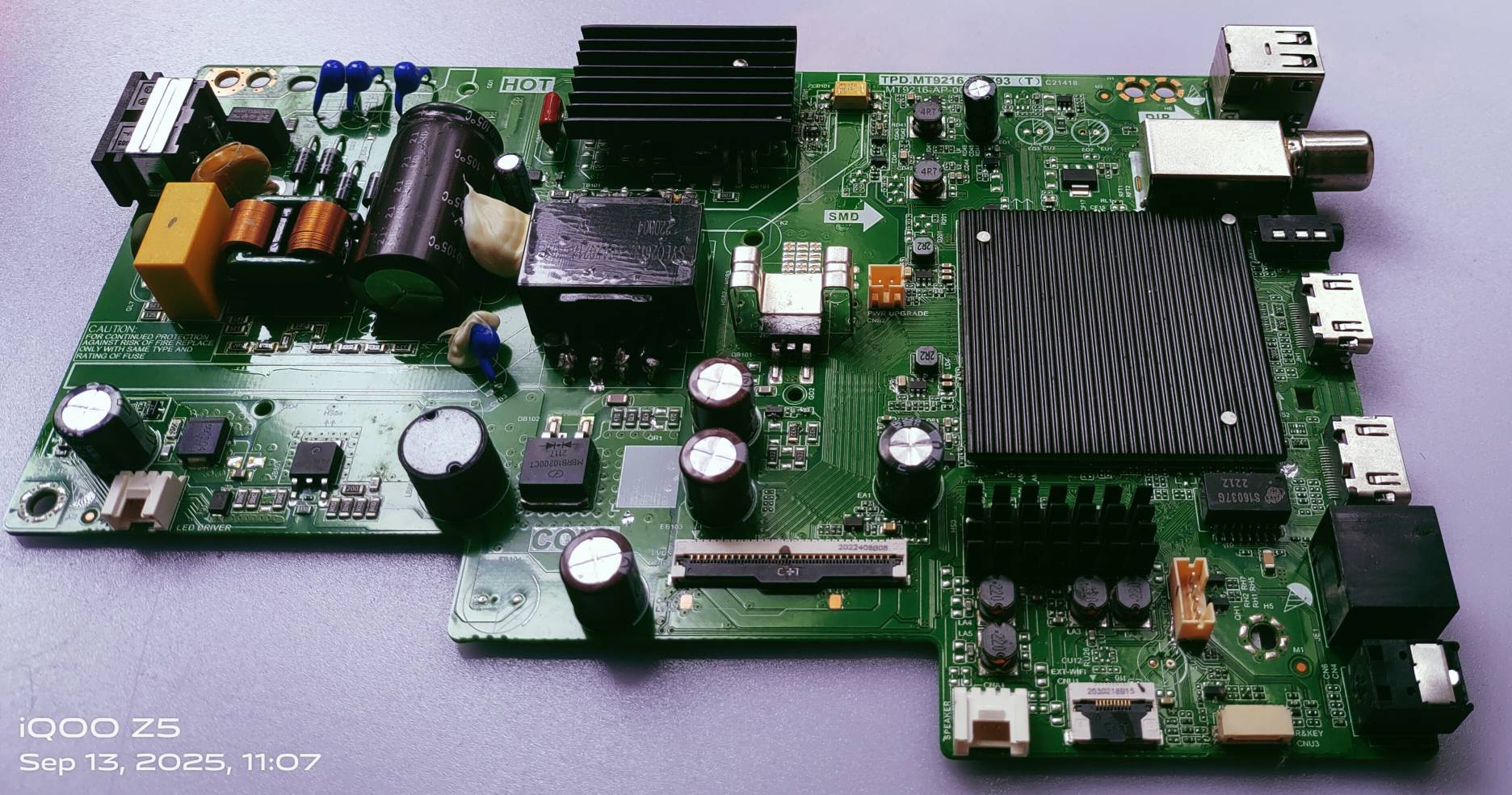  NEW ONEPLUS LED TV Android 32HD2A00 Mother Board, NEW ONEPLUS LED TV Android 32HD2A00 Combo Board, NEW ONEPLUS LED TV Android 32HD2A00 Main Board, NEW ONEPLUS LED TV Android 32HD2A00 Main PCB Board, #wb56 image 4