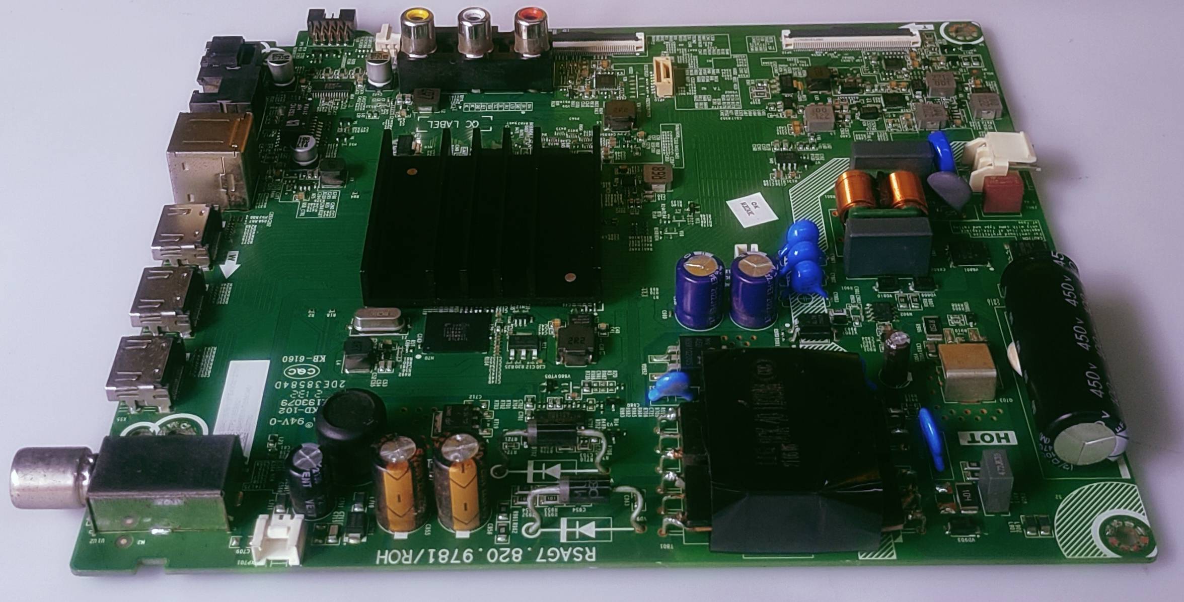 HISENSE 43A56ENVT LED TV MOTHER BOARD image 4