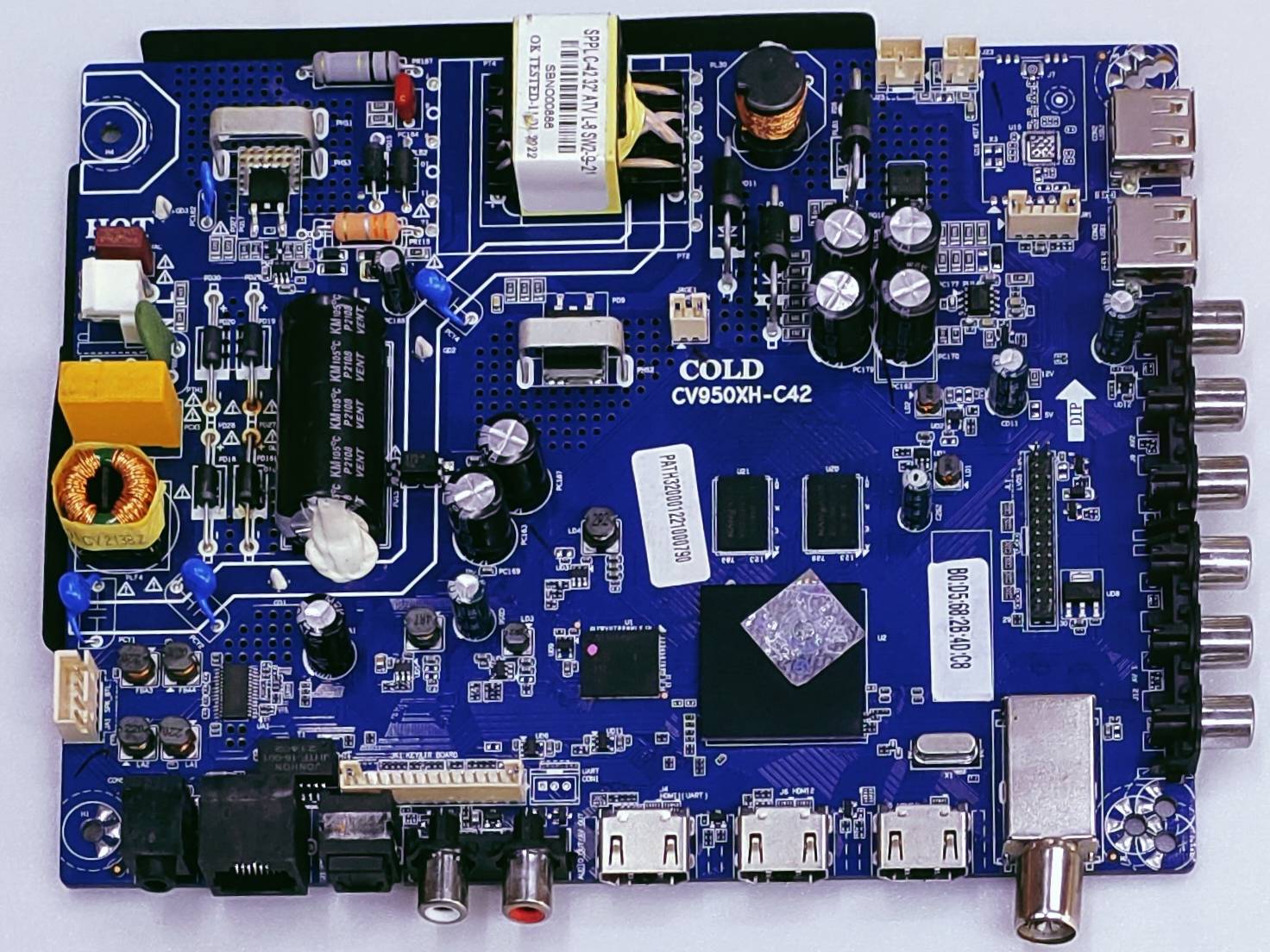 KODAK LED TV MOTHER BOARD MODEL NUMBER 32HDX7XPROBL image 2
