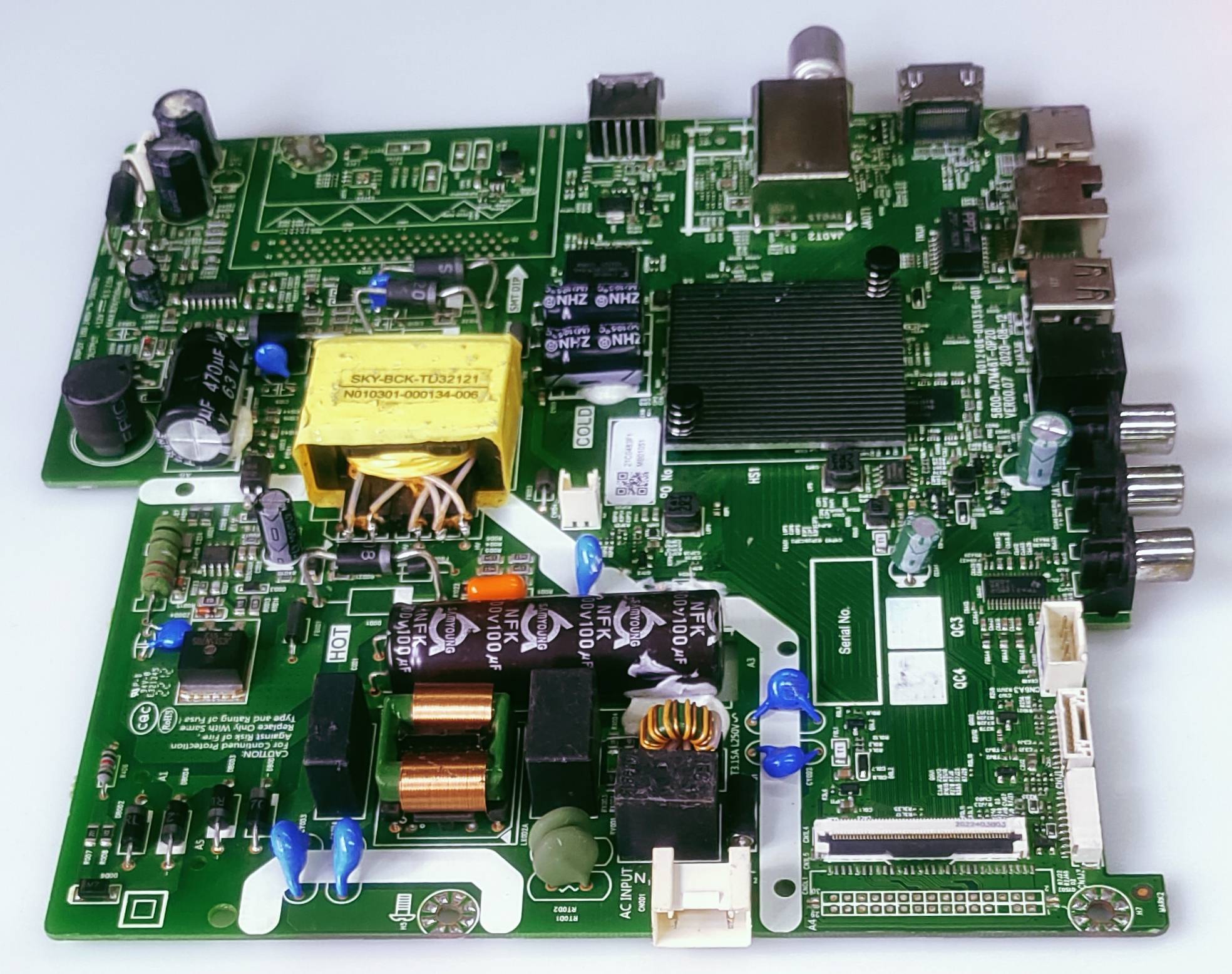 ONEPLUS ONEPLUS4341 LED TV MOTHER BOARD image 3