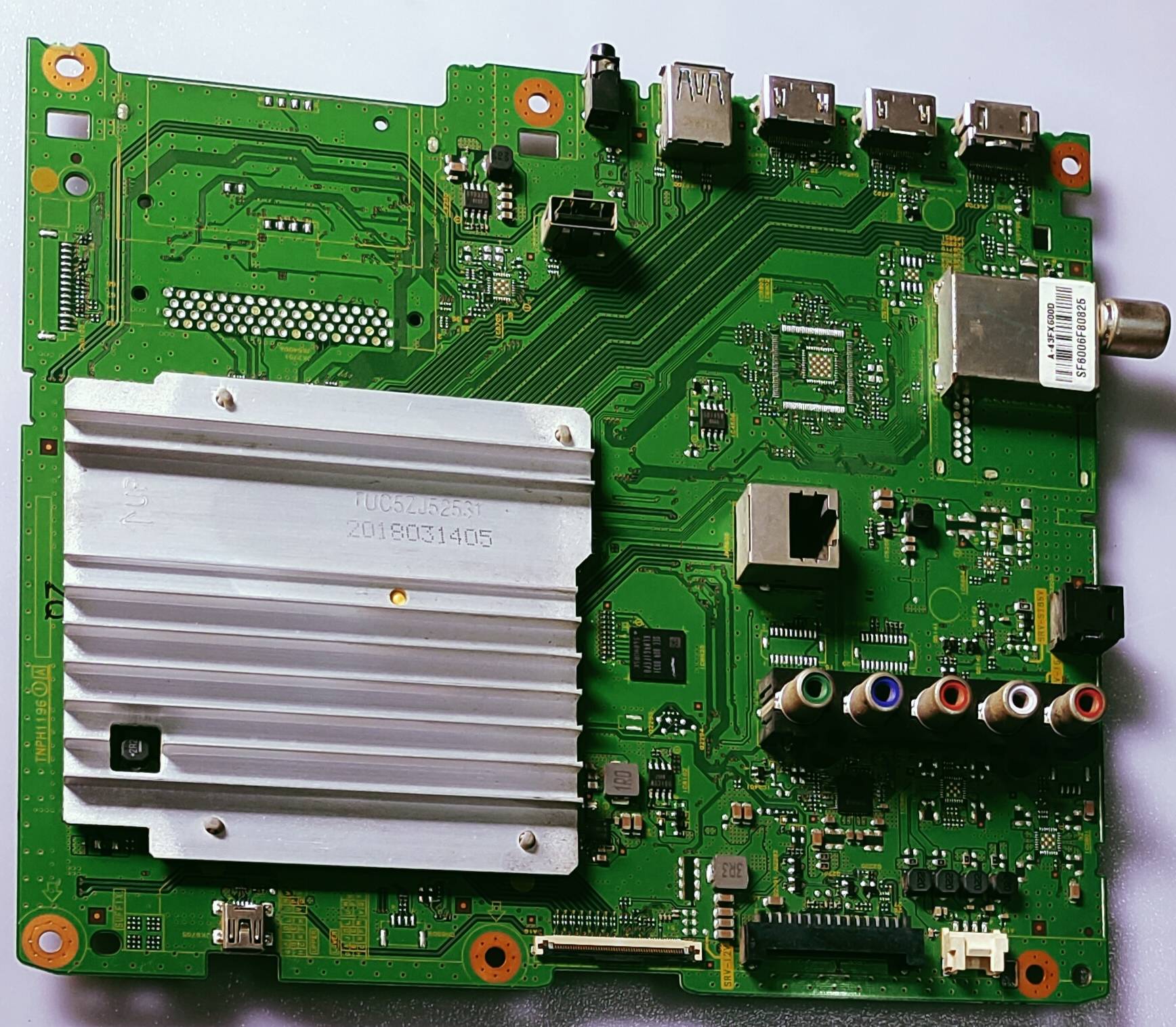 PANASONIC Android Led TV TH-43FX600D Mother Board, PANASONIC Android Led TV TH-43FX600D Main Board, PANASONIC Android Led TV TH-43FX600D Main PCB Board,  image 6