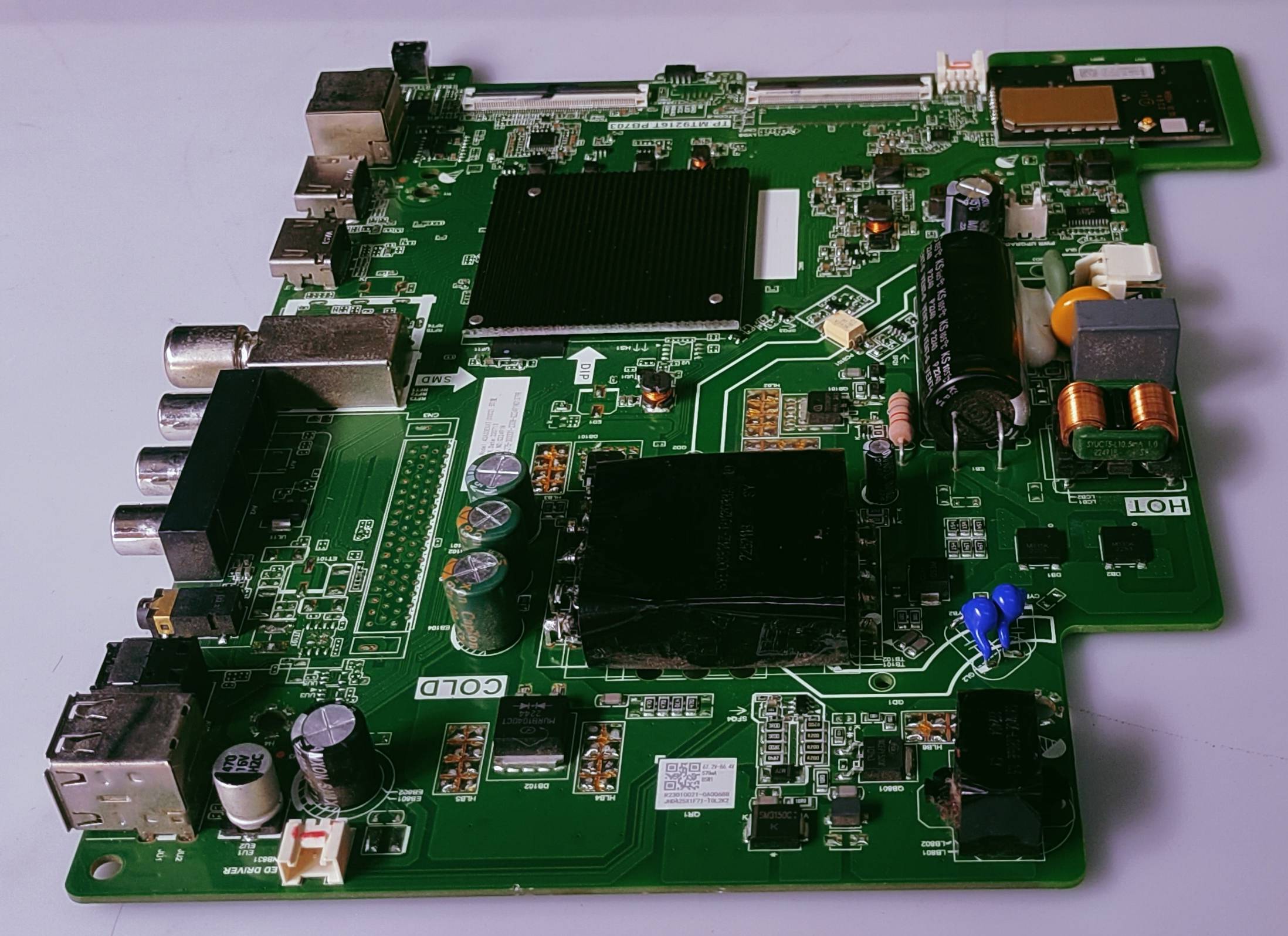 HISENSE 43A33EXAT LED TV ANDROID MOTHER BOARD PART NUMBER TP.MT9216T.PB703 image 4