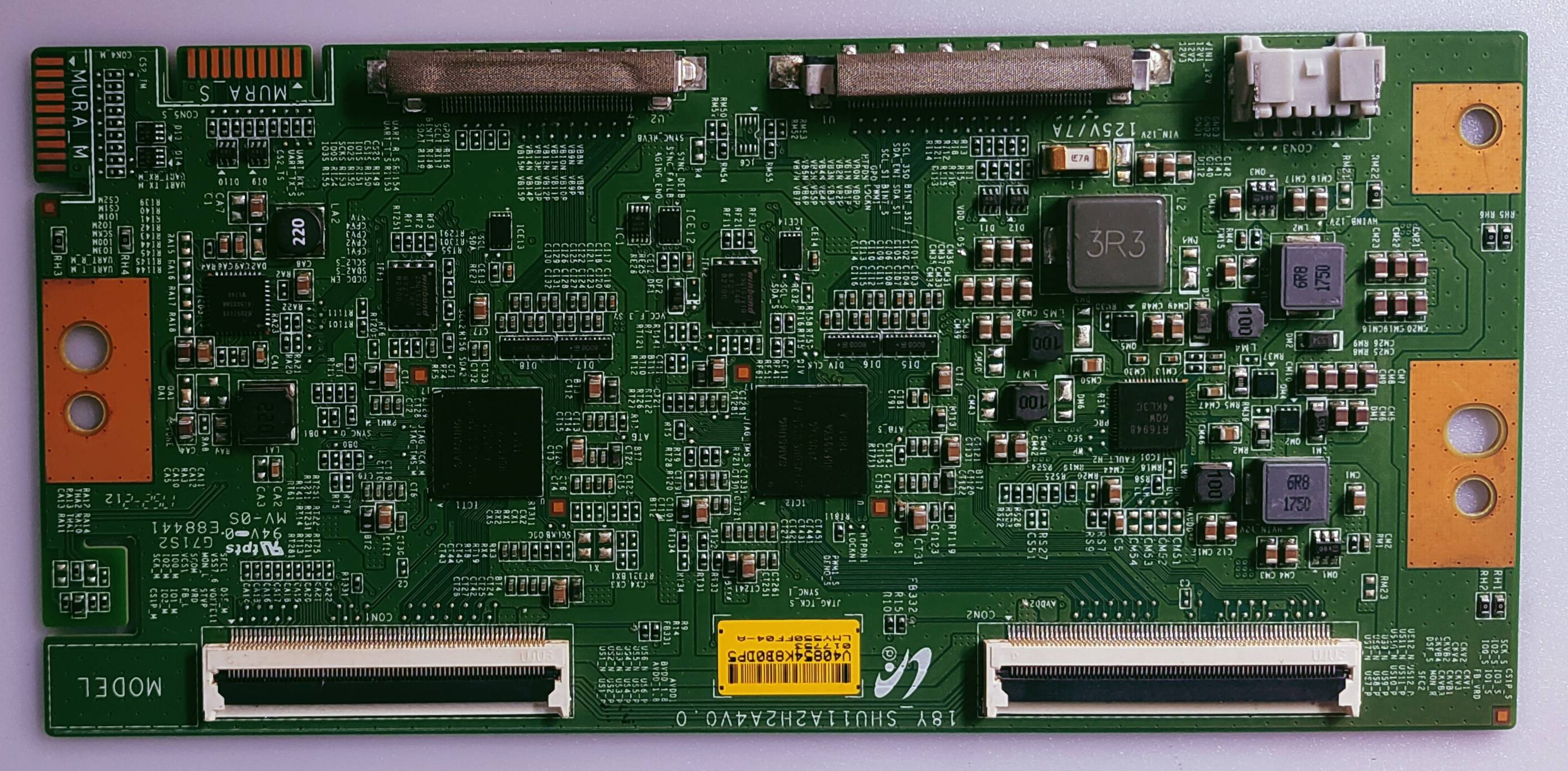 SONY KD-55X9000F LED TV FHD TCON PART NUMBER 18Y_SHU11A2H2A4V0.0 image 6