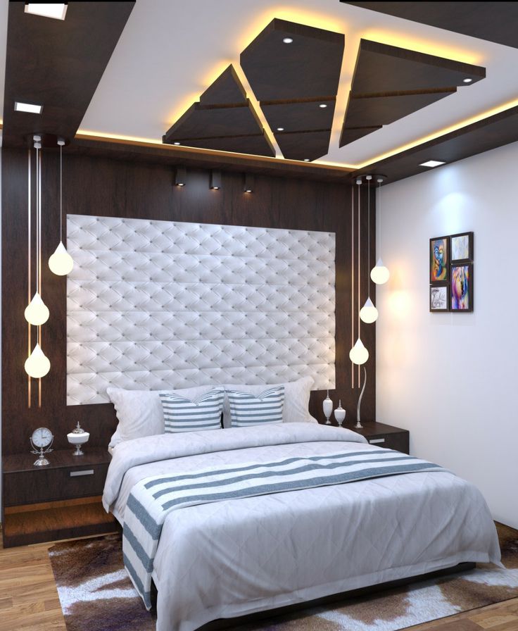 Elegant Gypsum Ceiling Designs for Bedrooms image 3