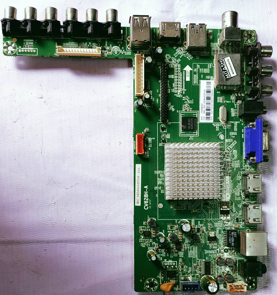Universal 4k CV628H-A Android Mother Board, Led Board, Main Board, #wb40 image 3