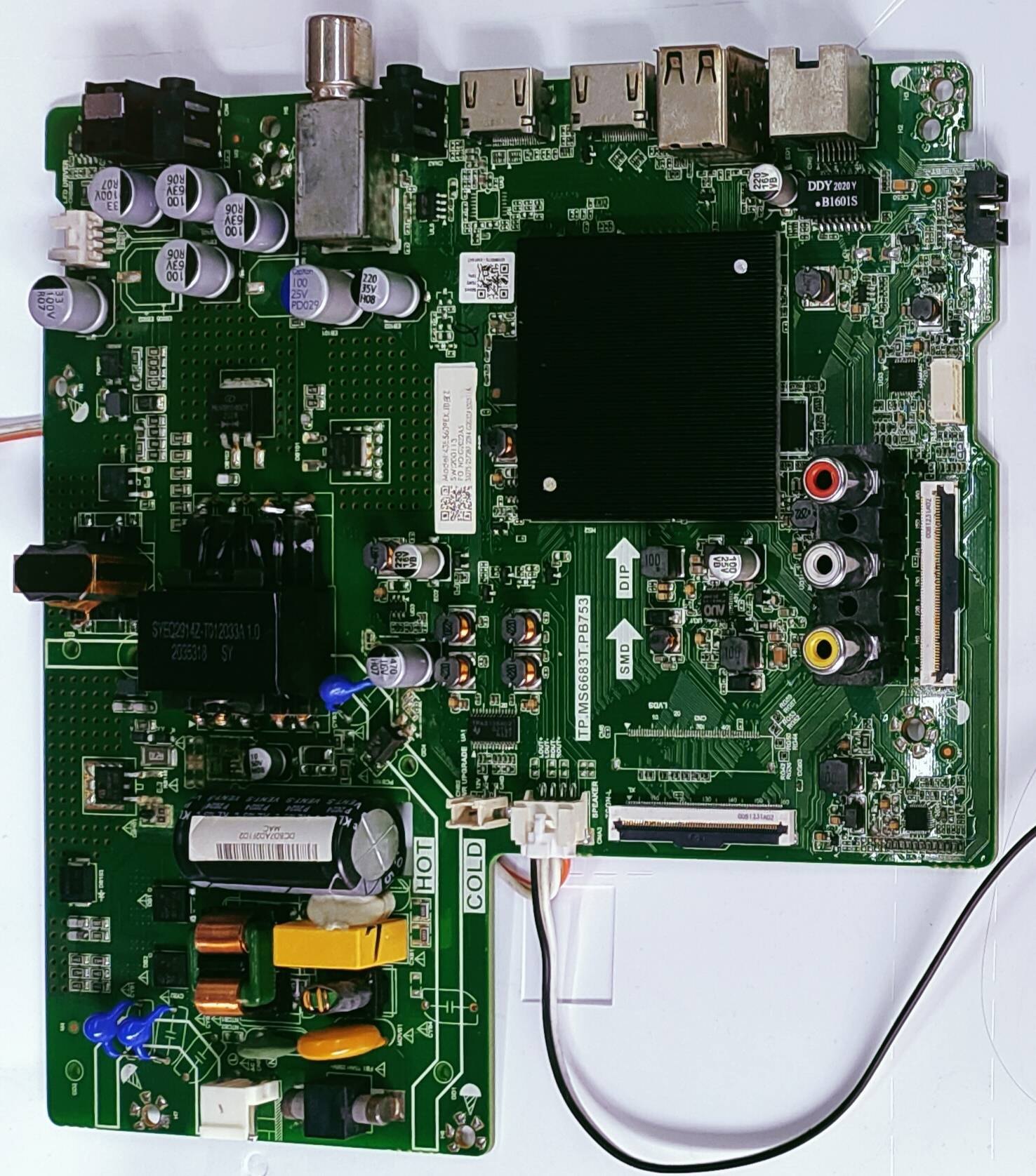VU ANDROID LED TV 43UA Mother Board, VU ANDROID LED TV 43UA Main Board, VU ANDROID LED TV 43UA Main PCB Board,  image 4