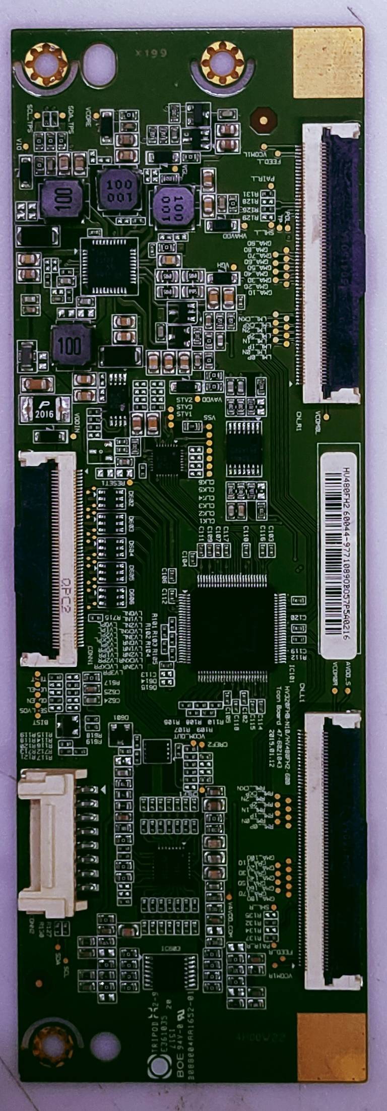 SAMSUNG UA48J5300AR TCON PART NO.HU480FH260044 image 7