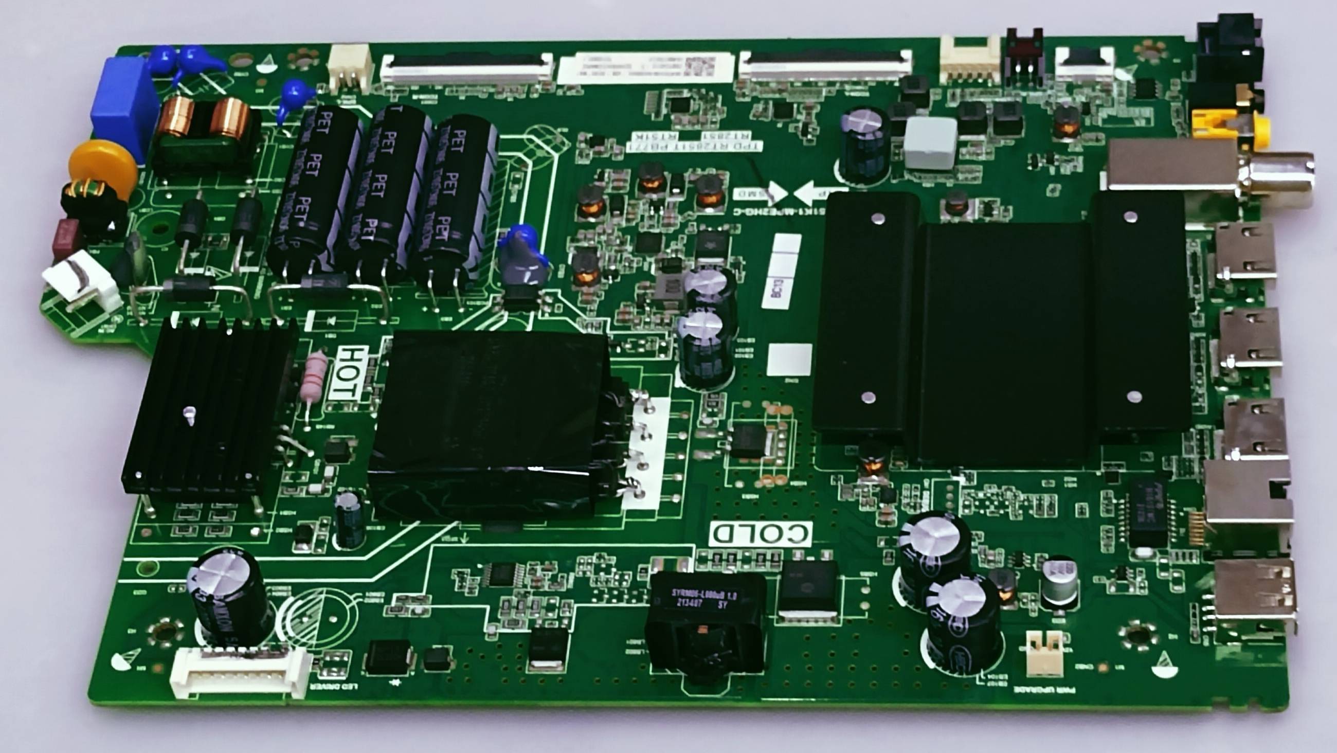 IFFLACON 4K LED TV Android Mother Board Model Number 43U61 Board Number TPD.RT2851T. PB771 RT2851 RT51K image 5