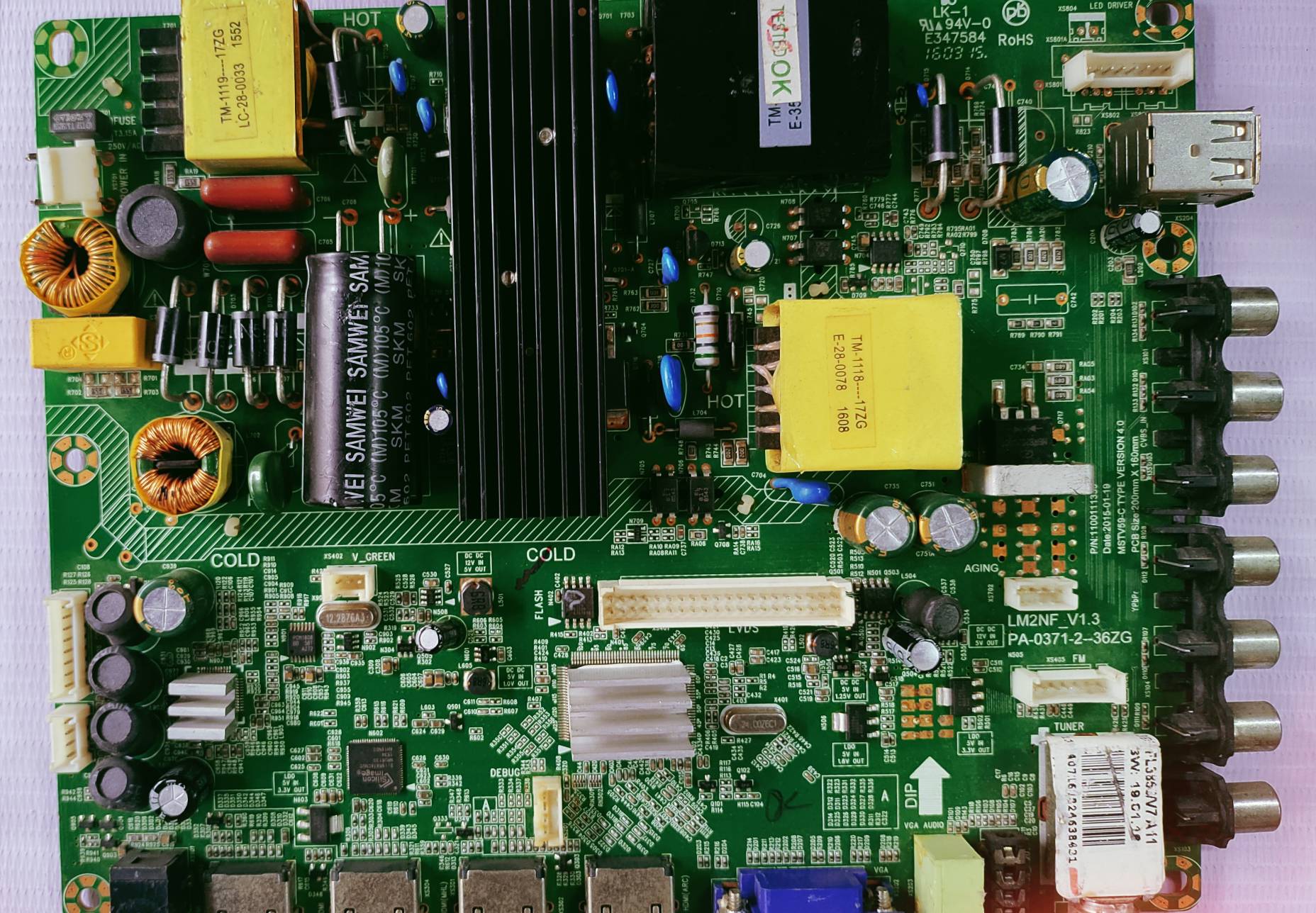 Videocon 40 Combo Main Board, #wb19 image 4
