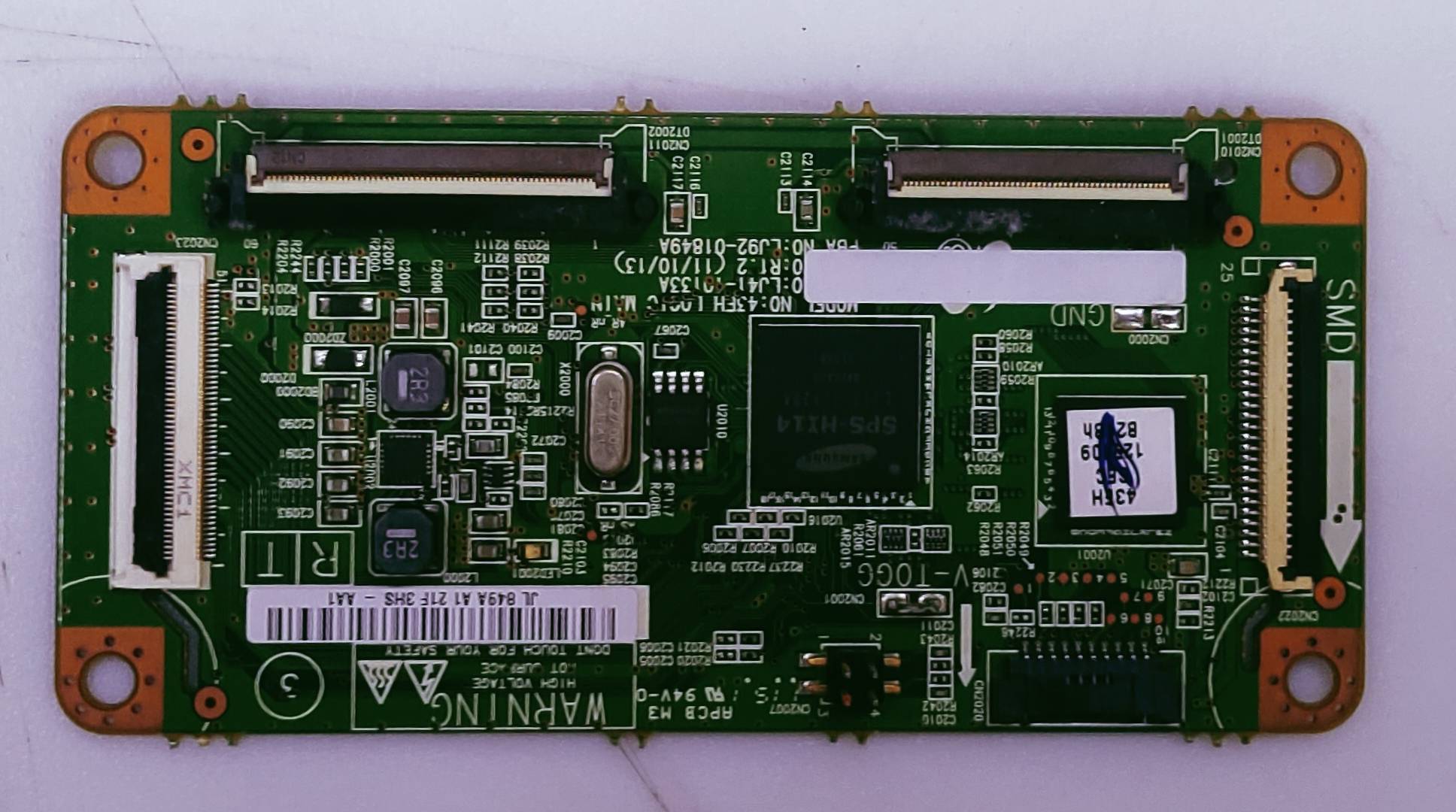 Samsung Plazma PS43E5701R Logic Board Part No. JL 849A A1 21F 3HS- AA1  image 6