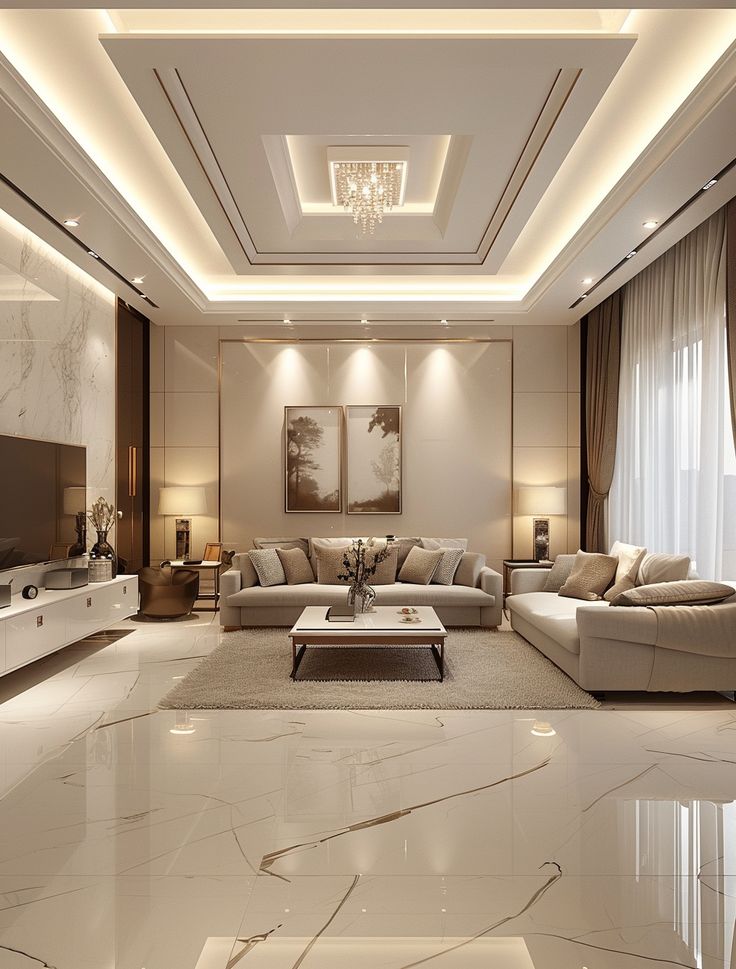 Modern Gypsum False Ceiling Designs for Homes image 4